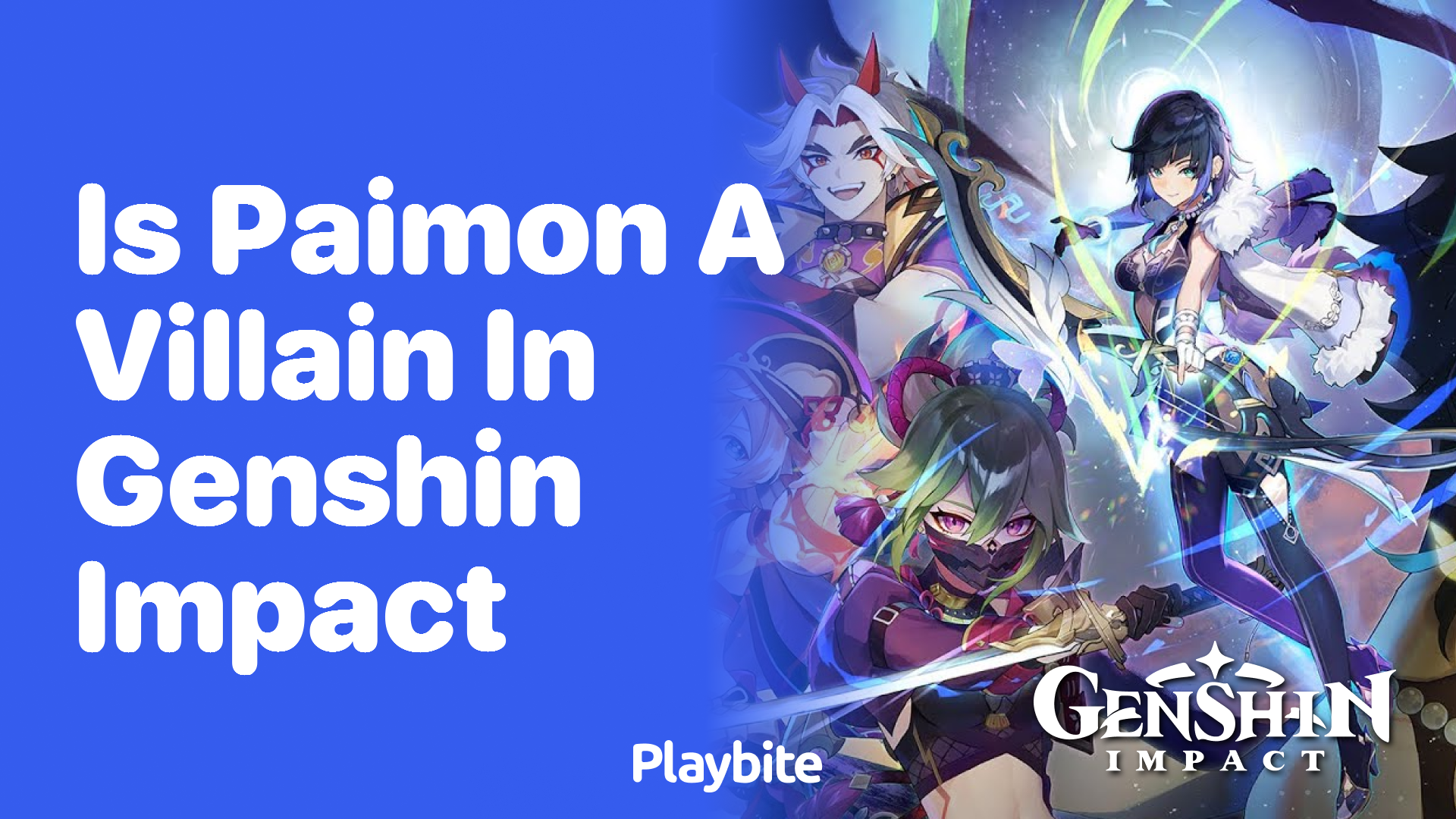 Is Paimon a Villain in Genshin Impact?