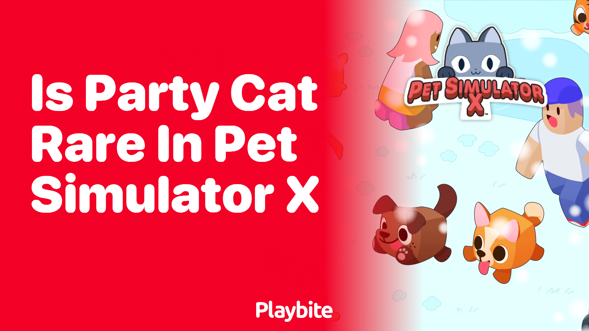 Is Party Cat Rare in Pet Simulator X?