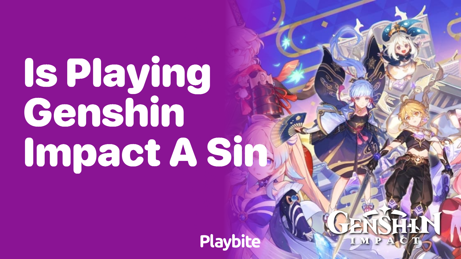 Is Playing Genshin Impact Considered a Sin?