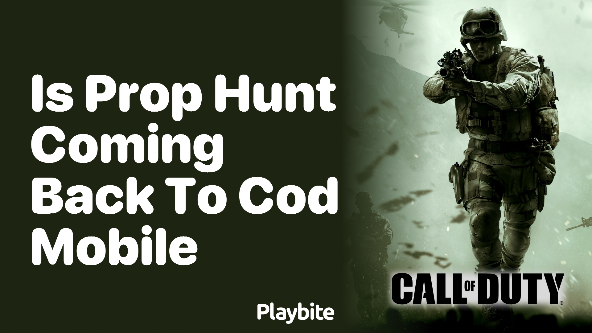 Is Prop Hunt Coming Back to COD Mobile?