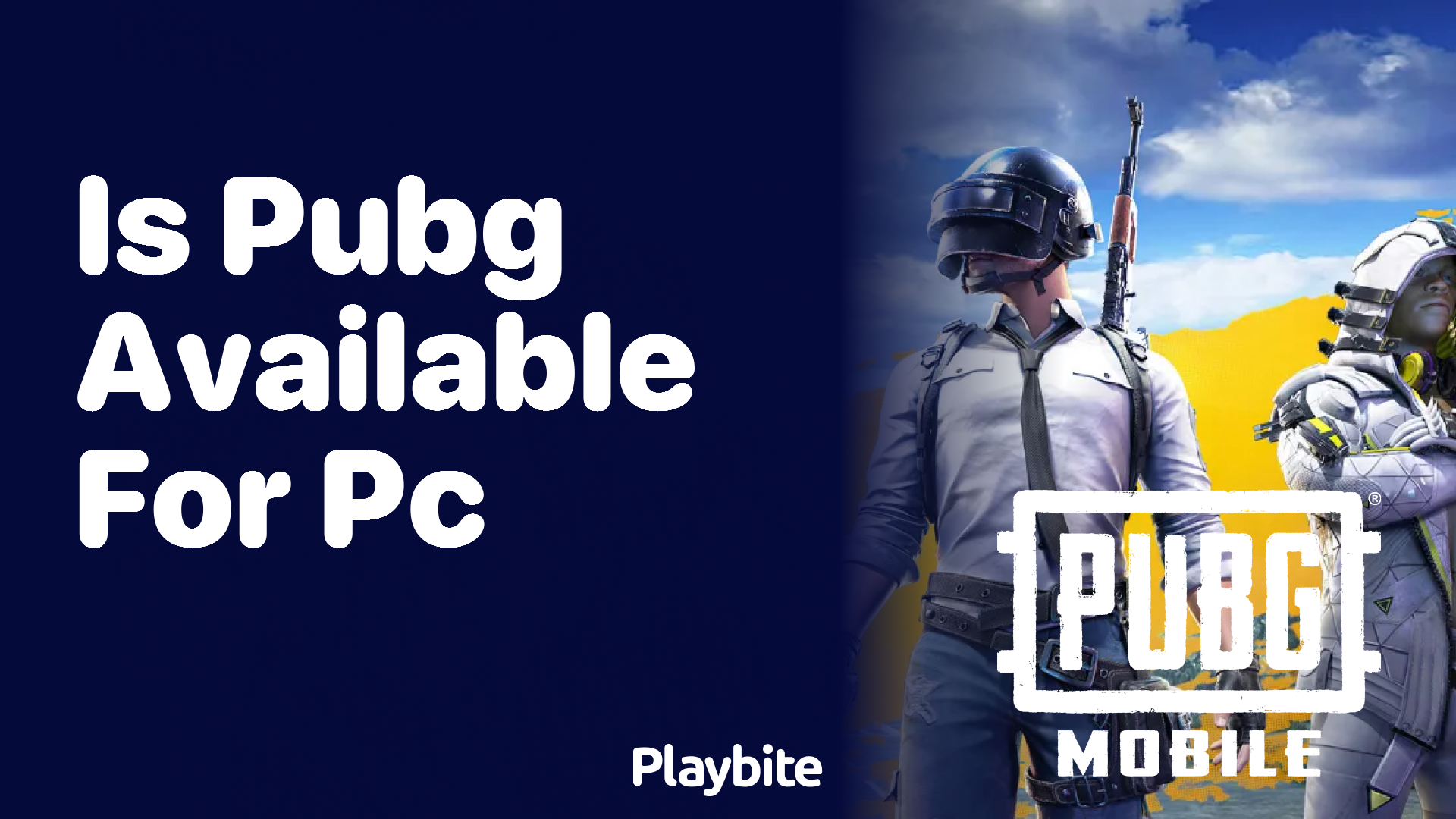 Is PUBG Available for PC? Find Out Here!