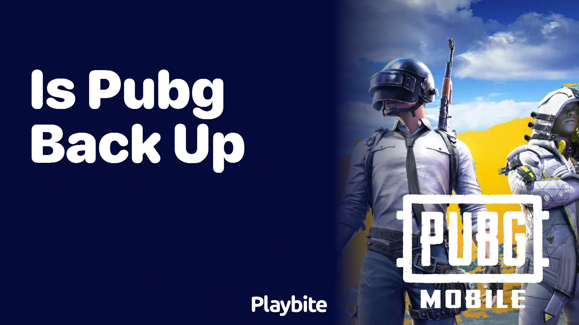 Is PUBG Back Up? Here&#8217;s What You Need to Know