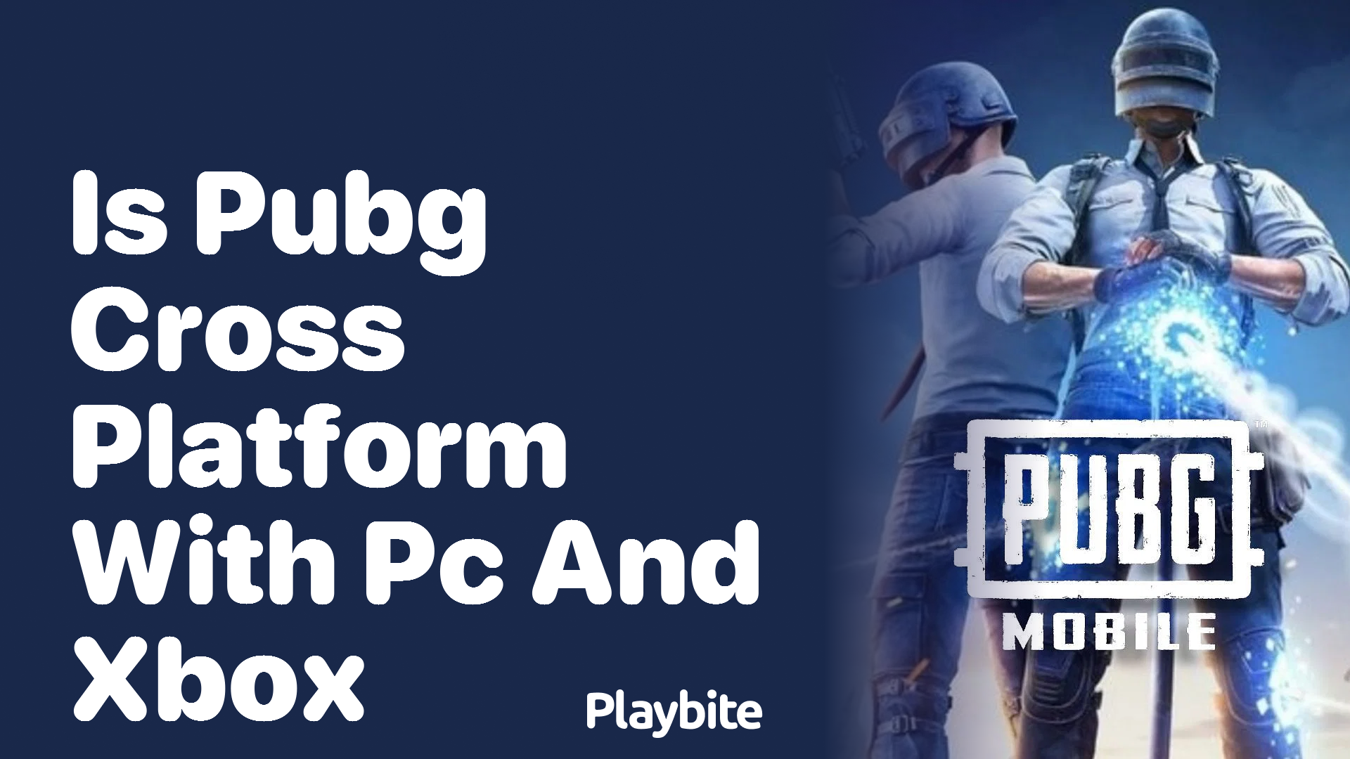 Is PUBG Cross-Platform With PC and Xbox?