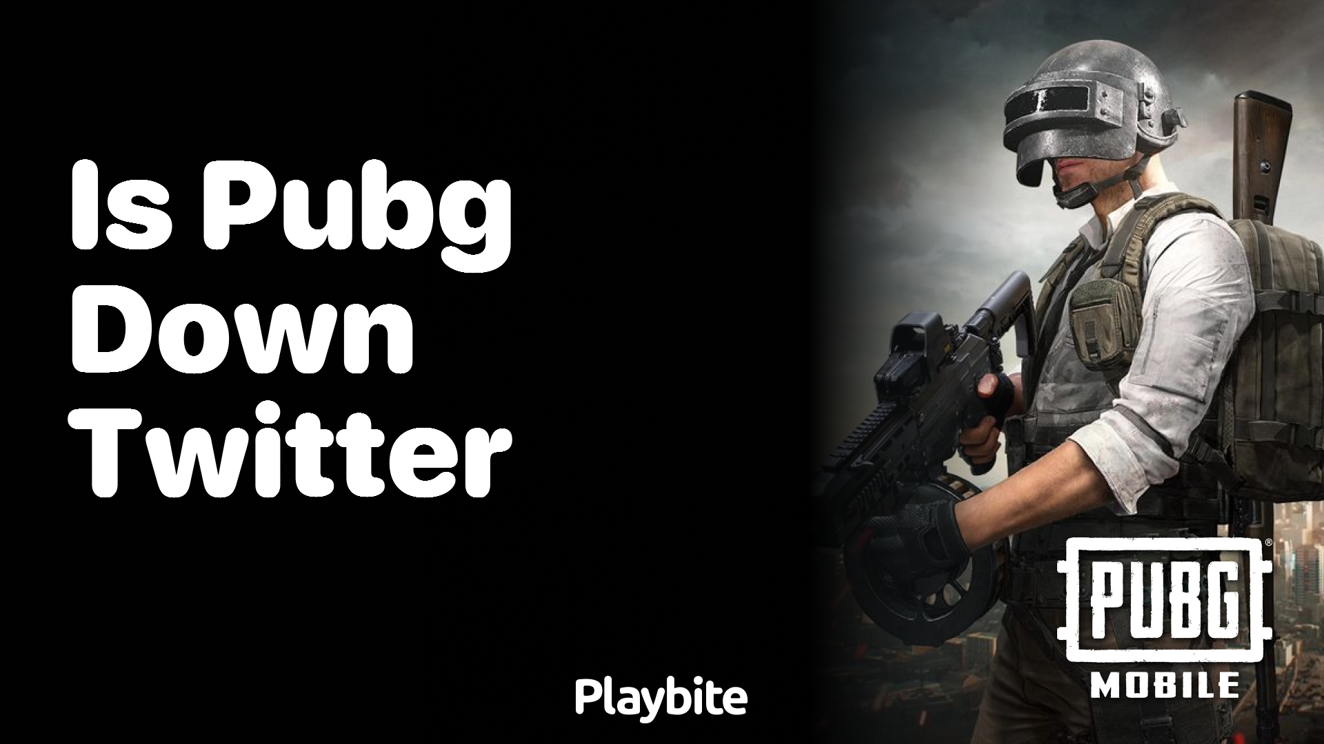 Is PUBG Down? Insights from Twitter