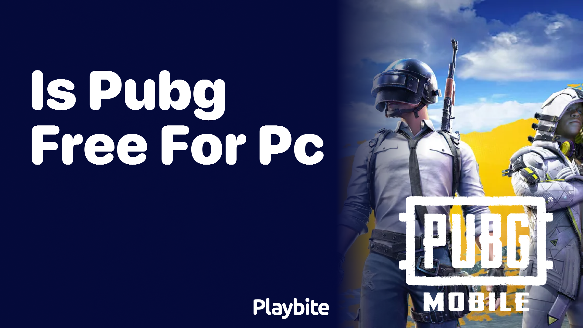 Is PUBG Free for PC? Let&#8217;s Find Out!