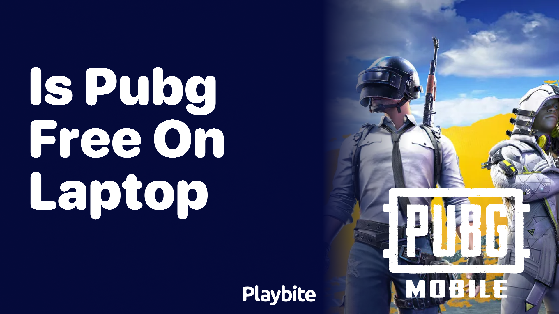 Is PUBG Free on Laptop? Let&#8217;s Find Out!