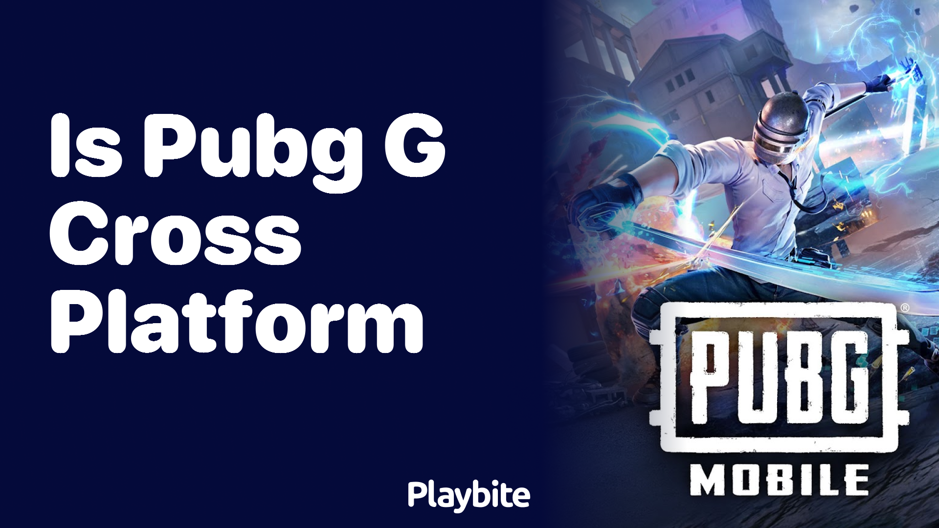 Is PUBG Mobile Cross-Platform?