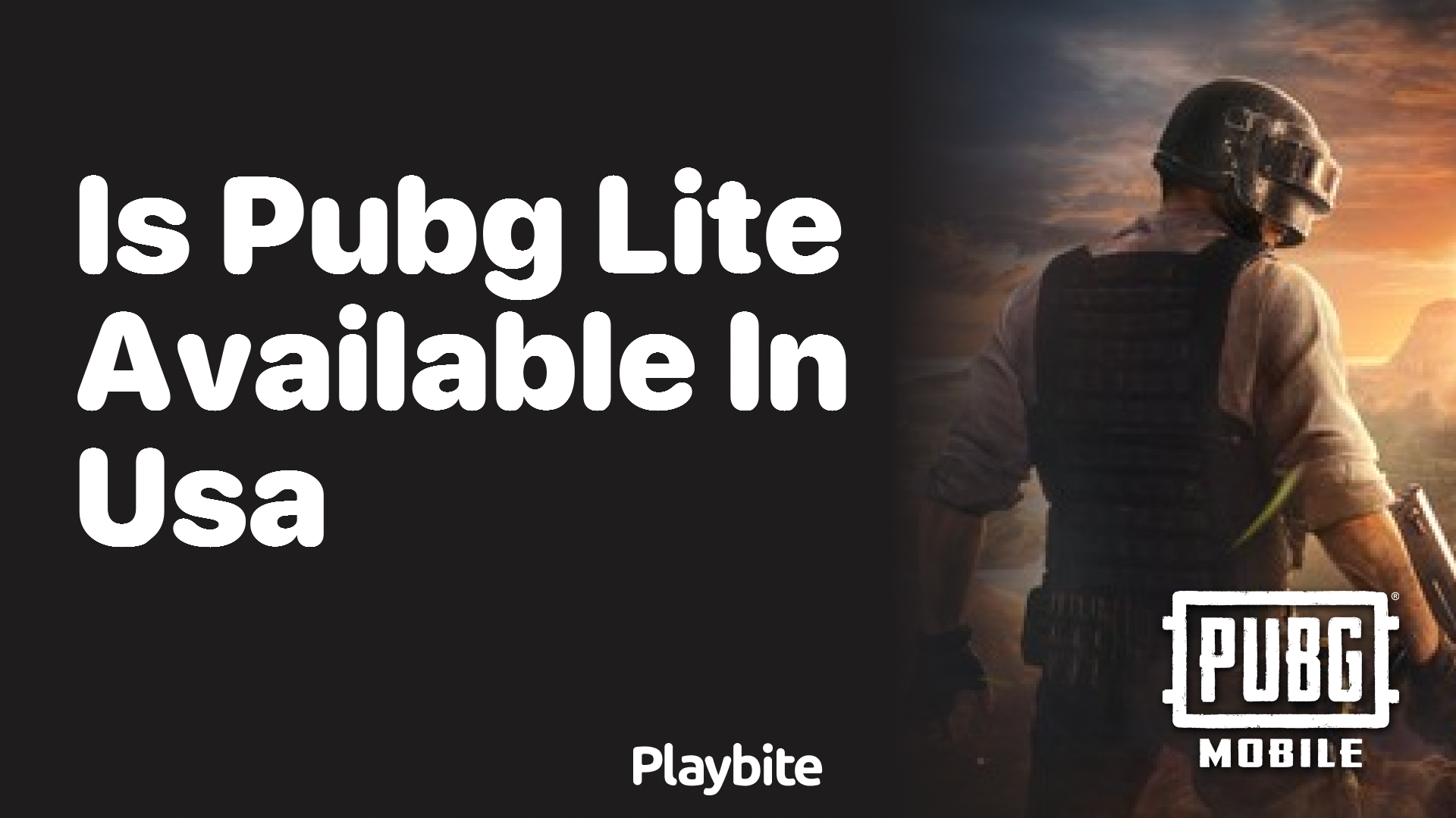 Is PUBG Lite Available in the USA?