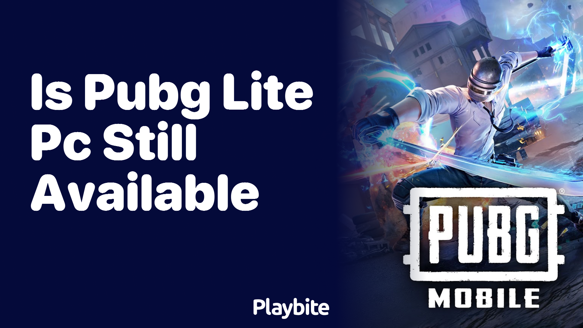 Is PUBG Lite PC Still Available?