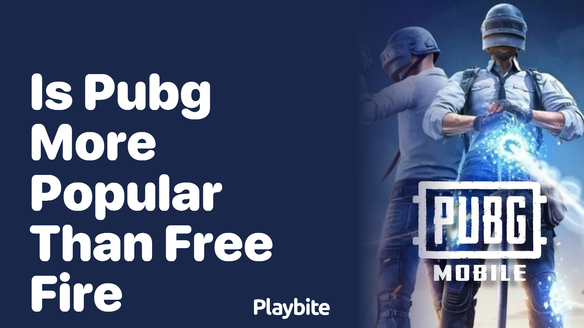 Is PUBG More Popular Than Free Fire?