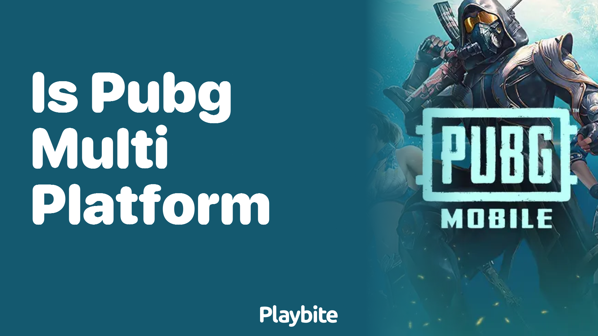 Is PUBG Mobile a Multi-Platform Game?