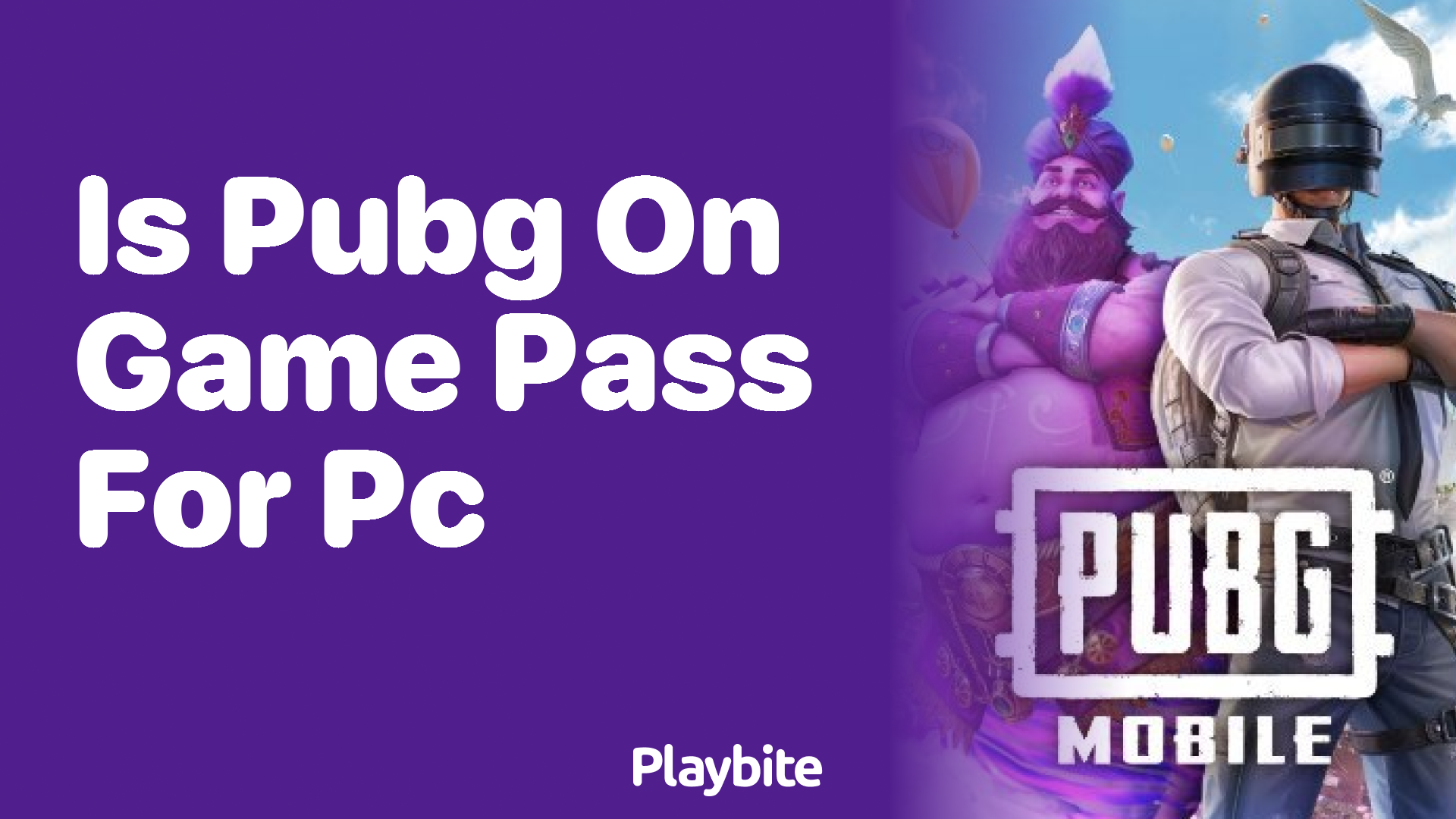 Is PUBG on Game Pass for PC?