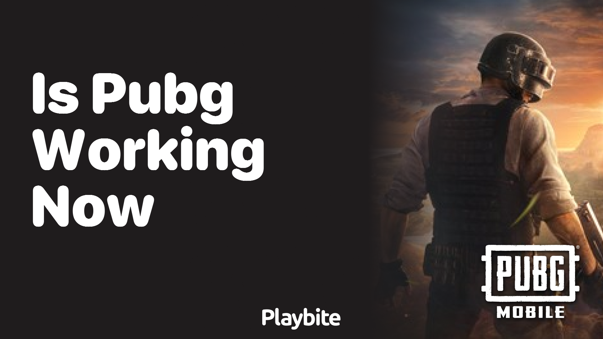 Is PUBG Mobile Working Now? Find Out Here!