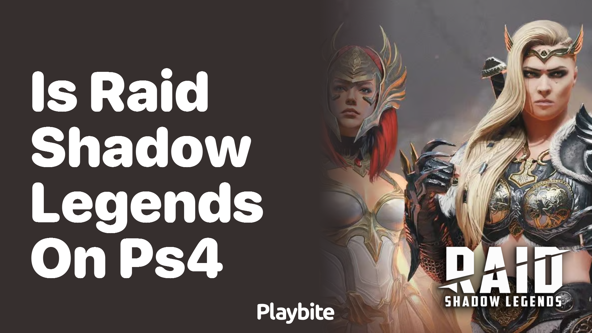 Is Raid Shadow Legends Available on PS4?