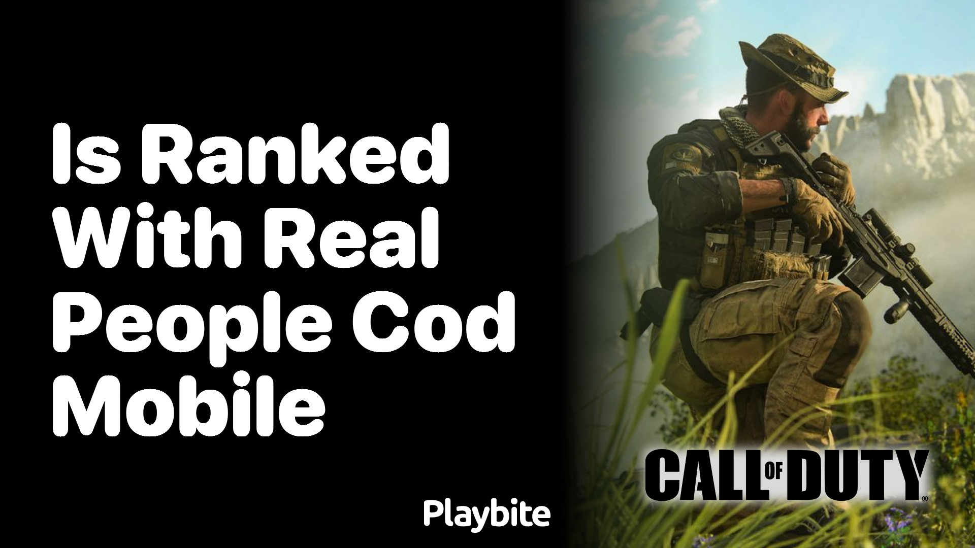 Is Ranked with Real People in COD Mobile?