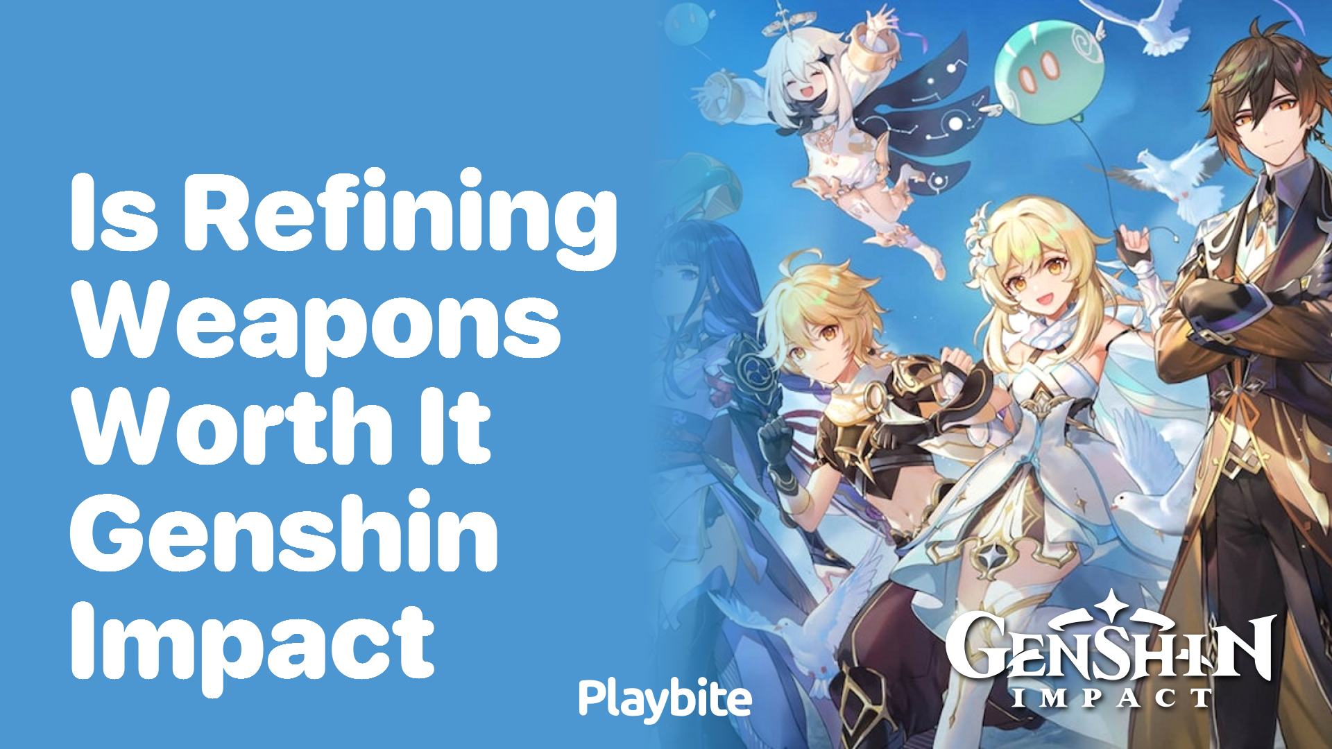 Is Refining Weapons Worth It in Genshin Impact?