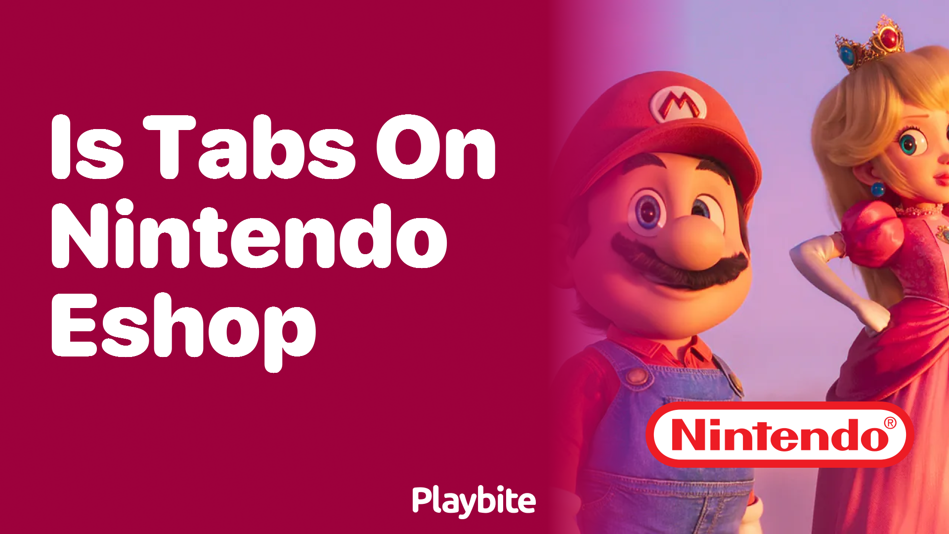 Is Tabs on the Nintendo eShop?