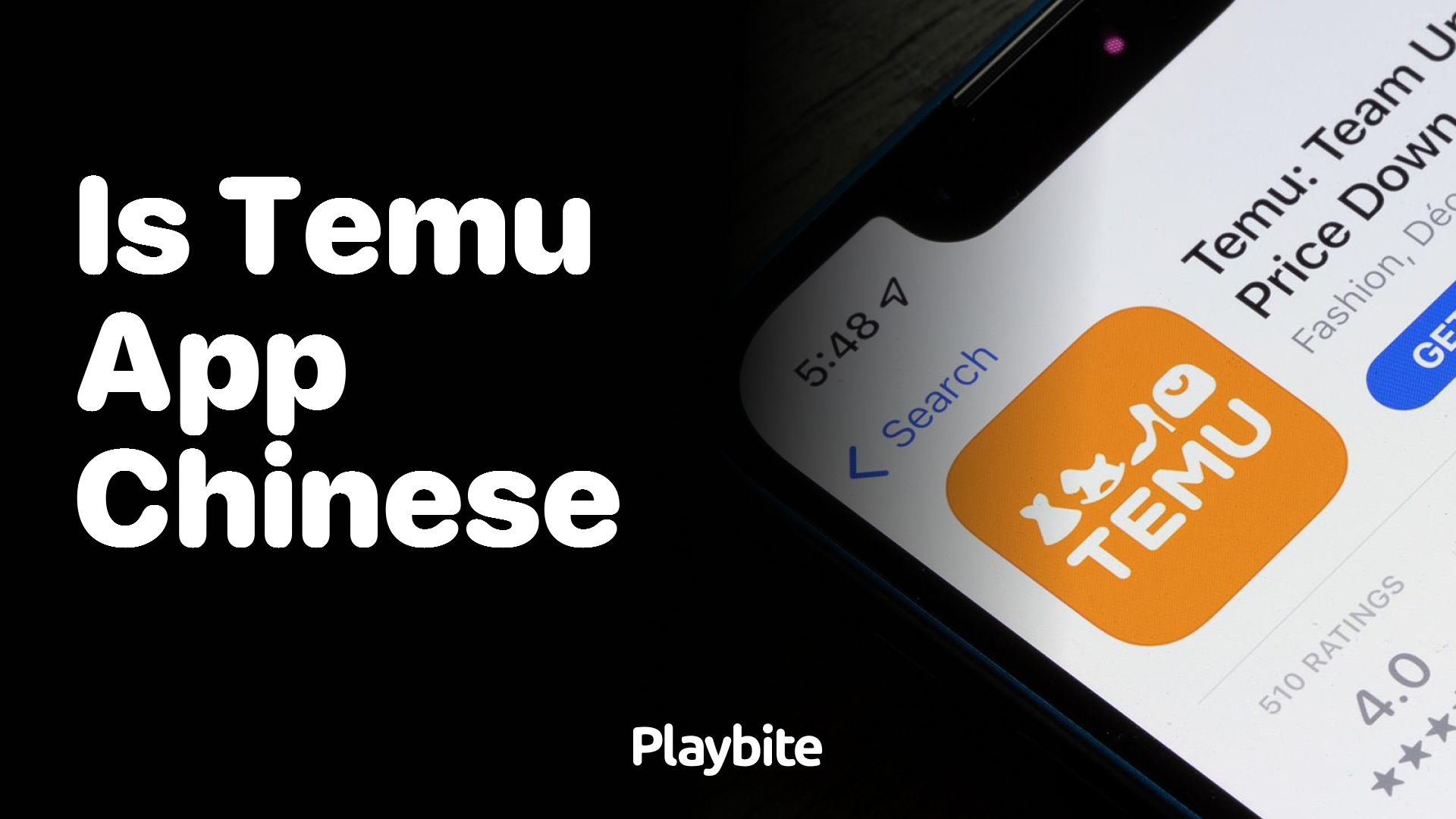 Is the Temu App Chinese?