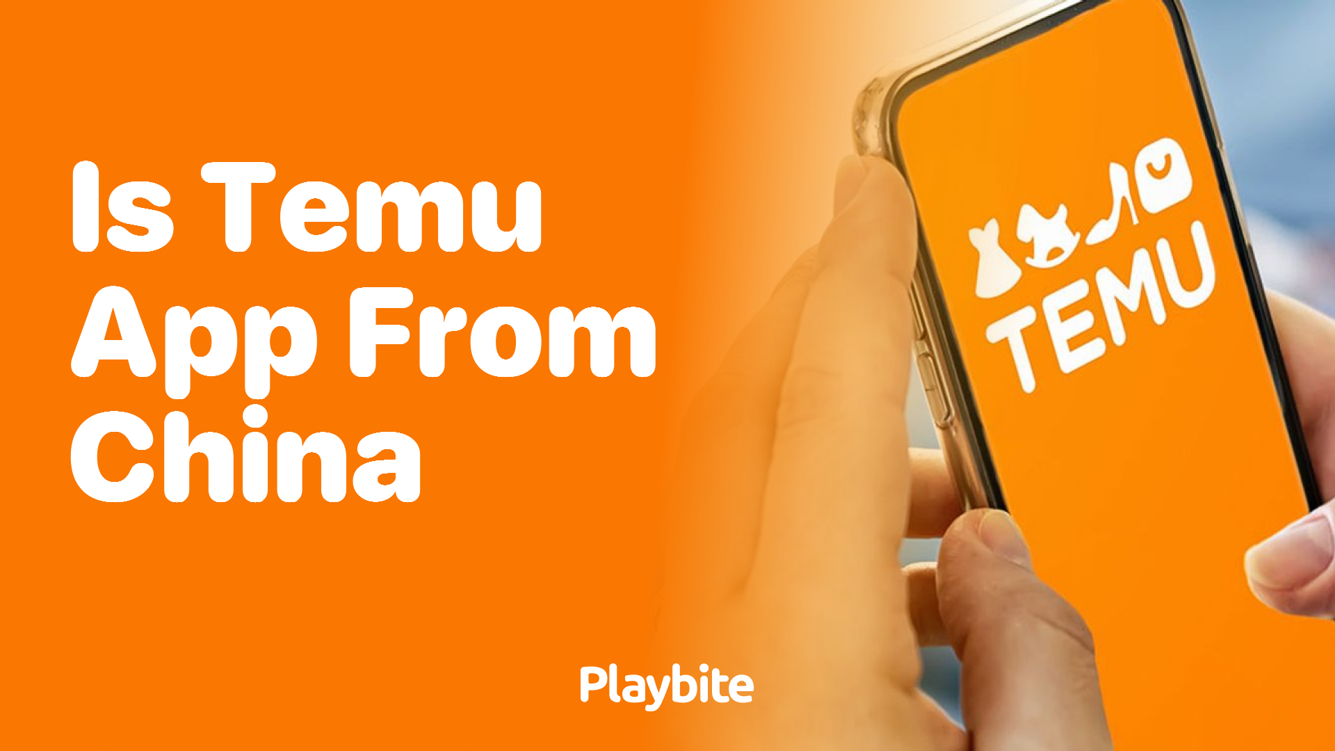 Is the Temu App From China?