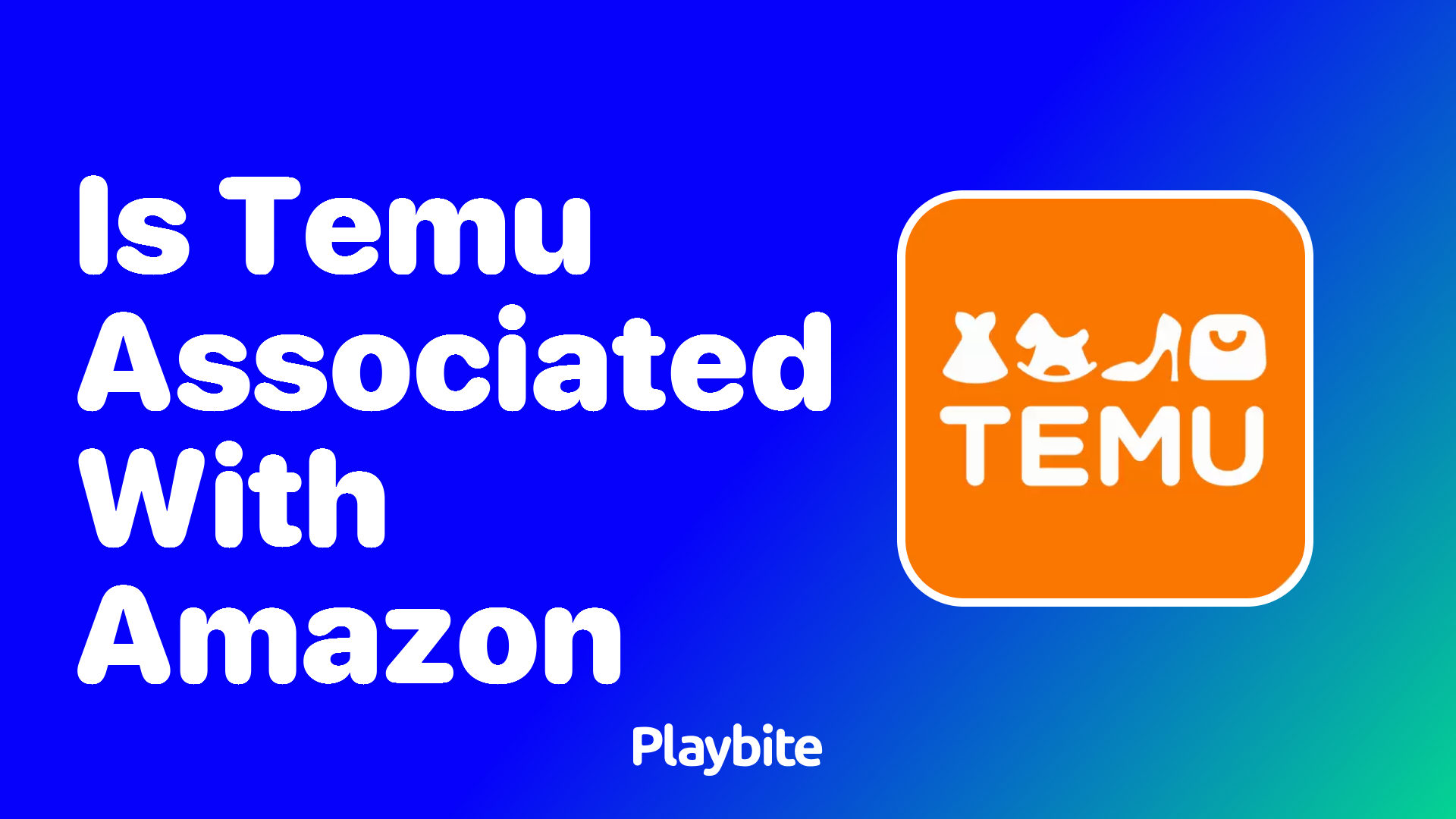 Is Temu Associated With Amazon?