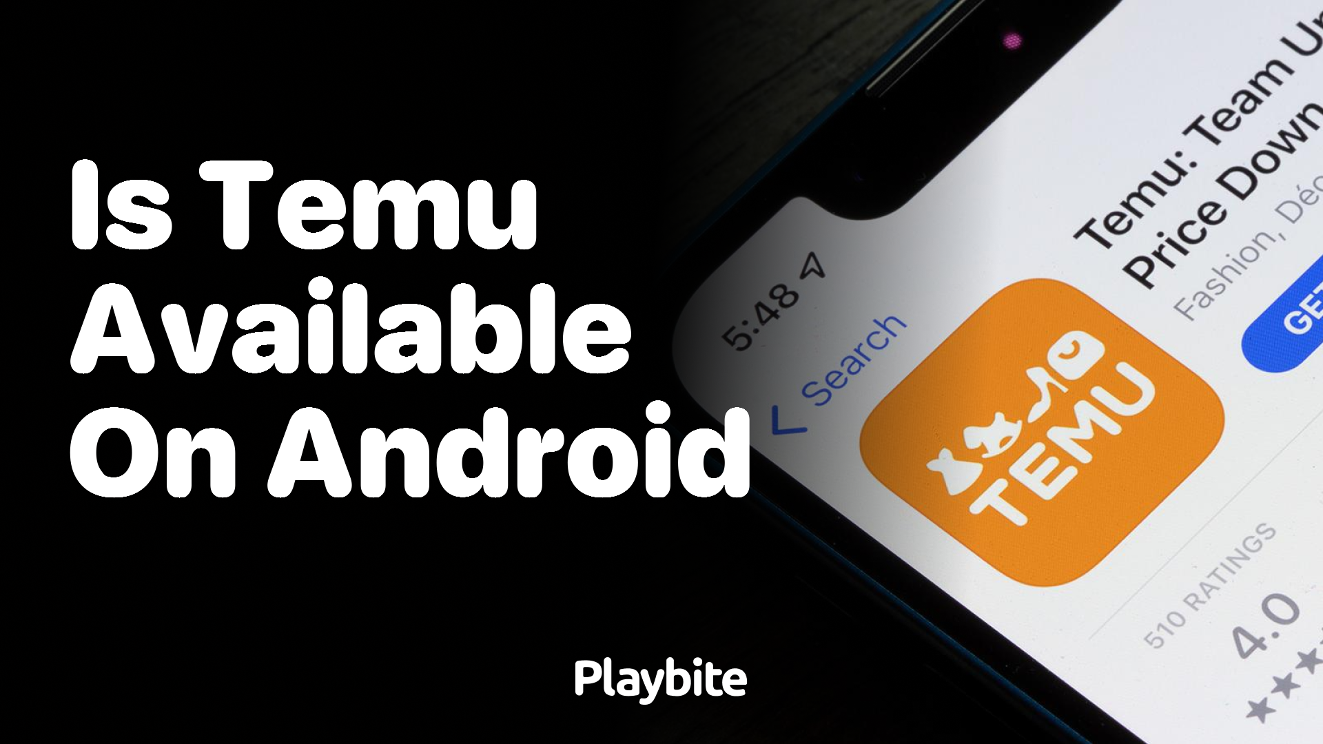 Is Temu Available on Android Devices?