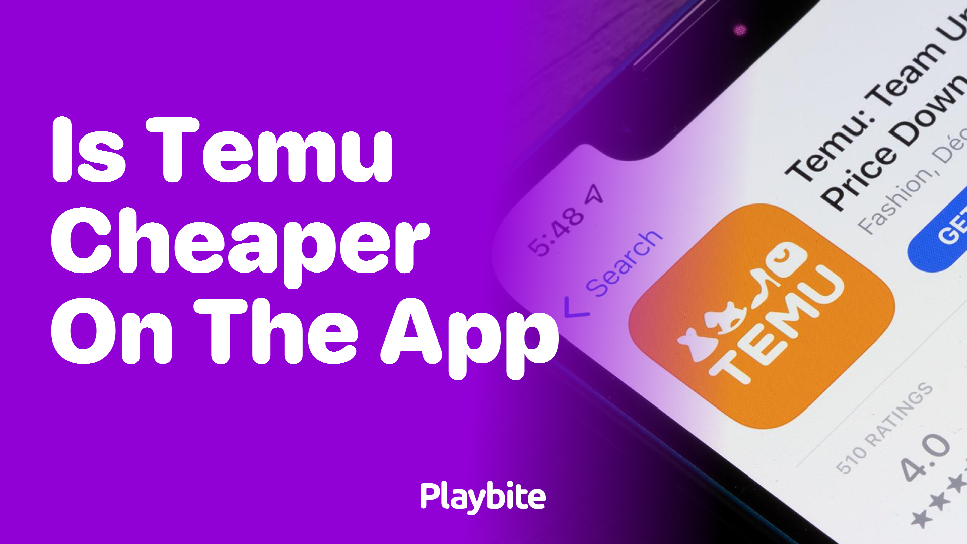 Is Temu cheaper on the app? Find out here!