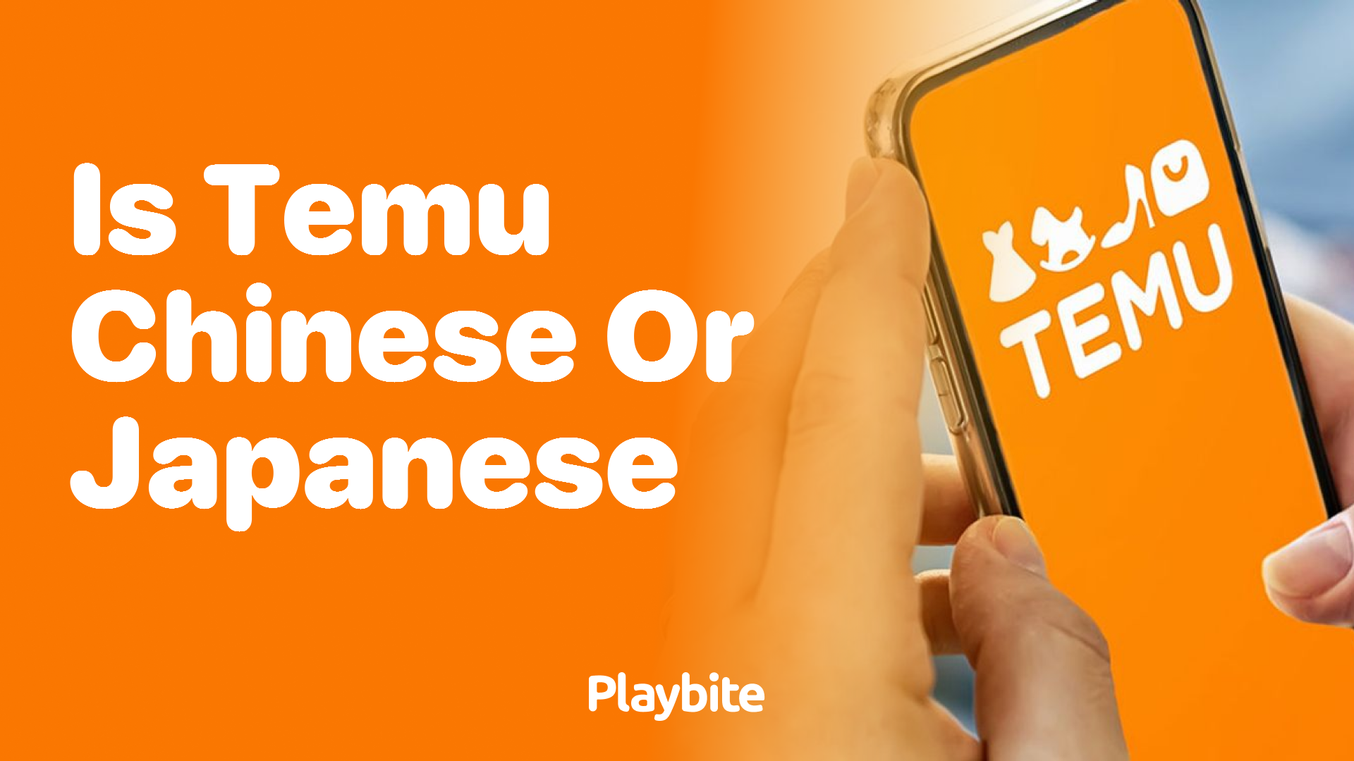 Is Temu Chinese or Japanese?