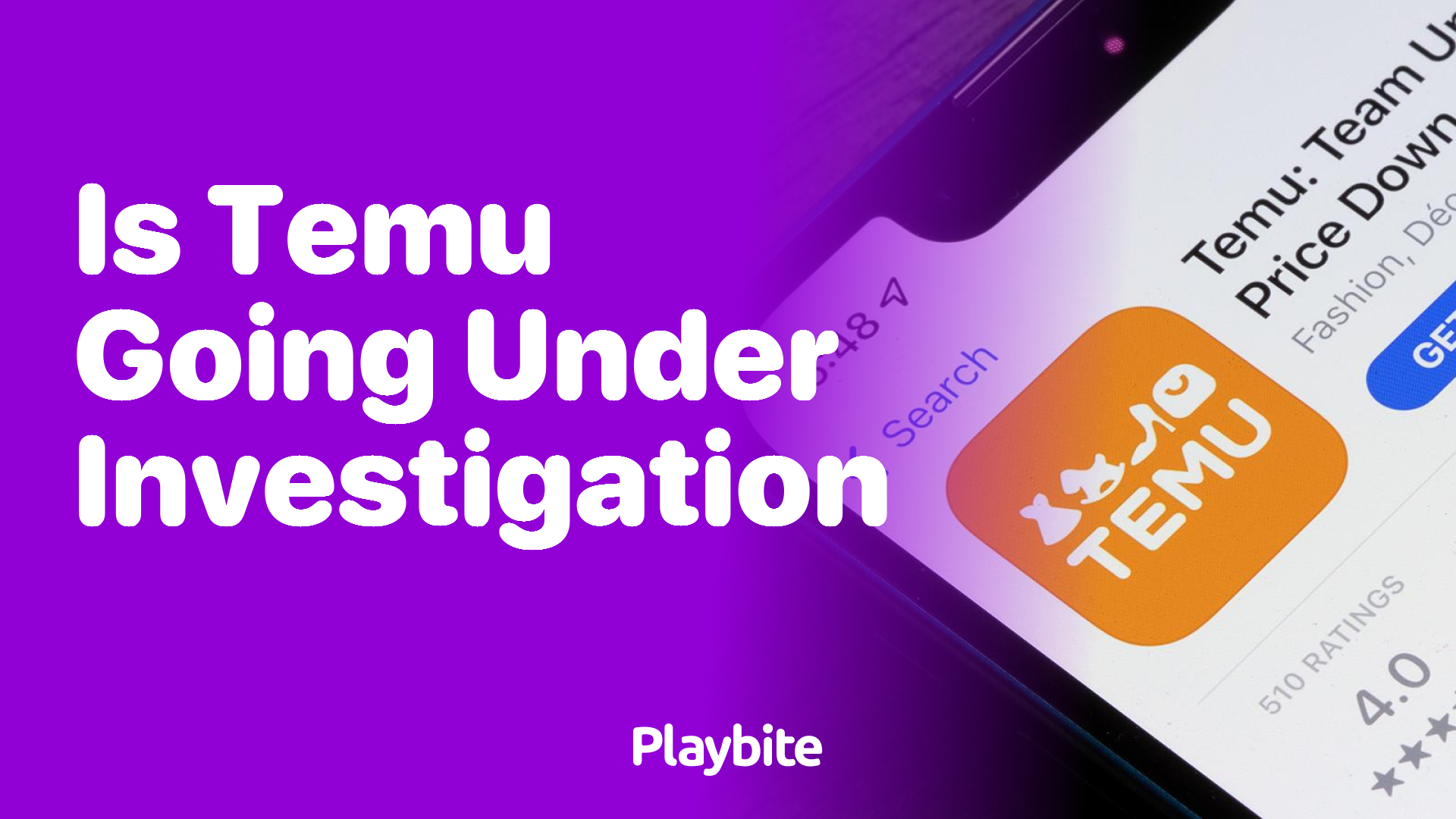 Is Temu Going Under Investigation?