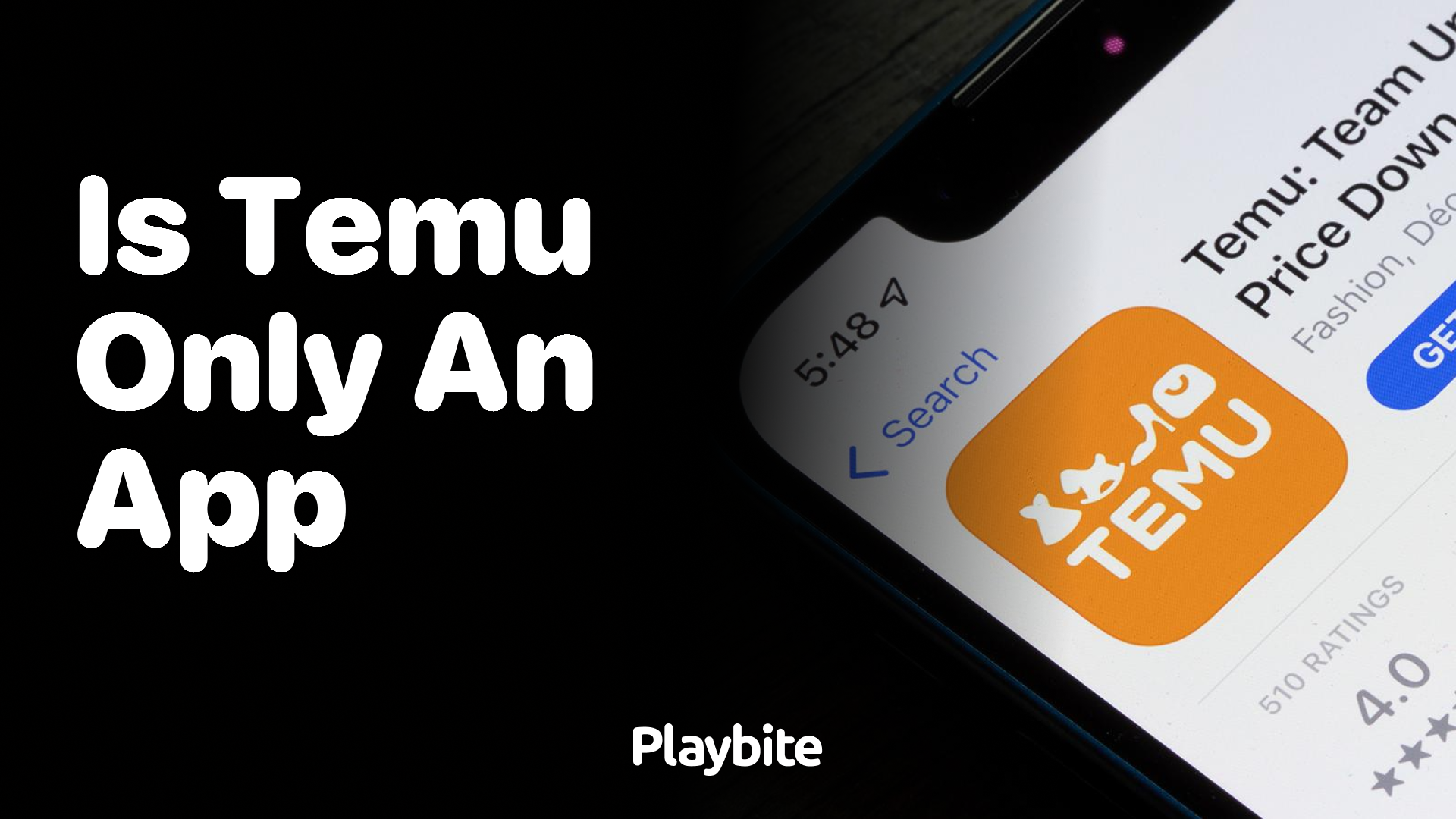 Is Temu Only An App or Is There More to Know?