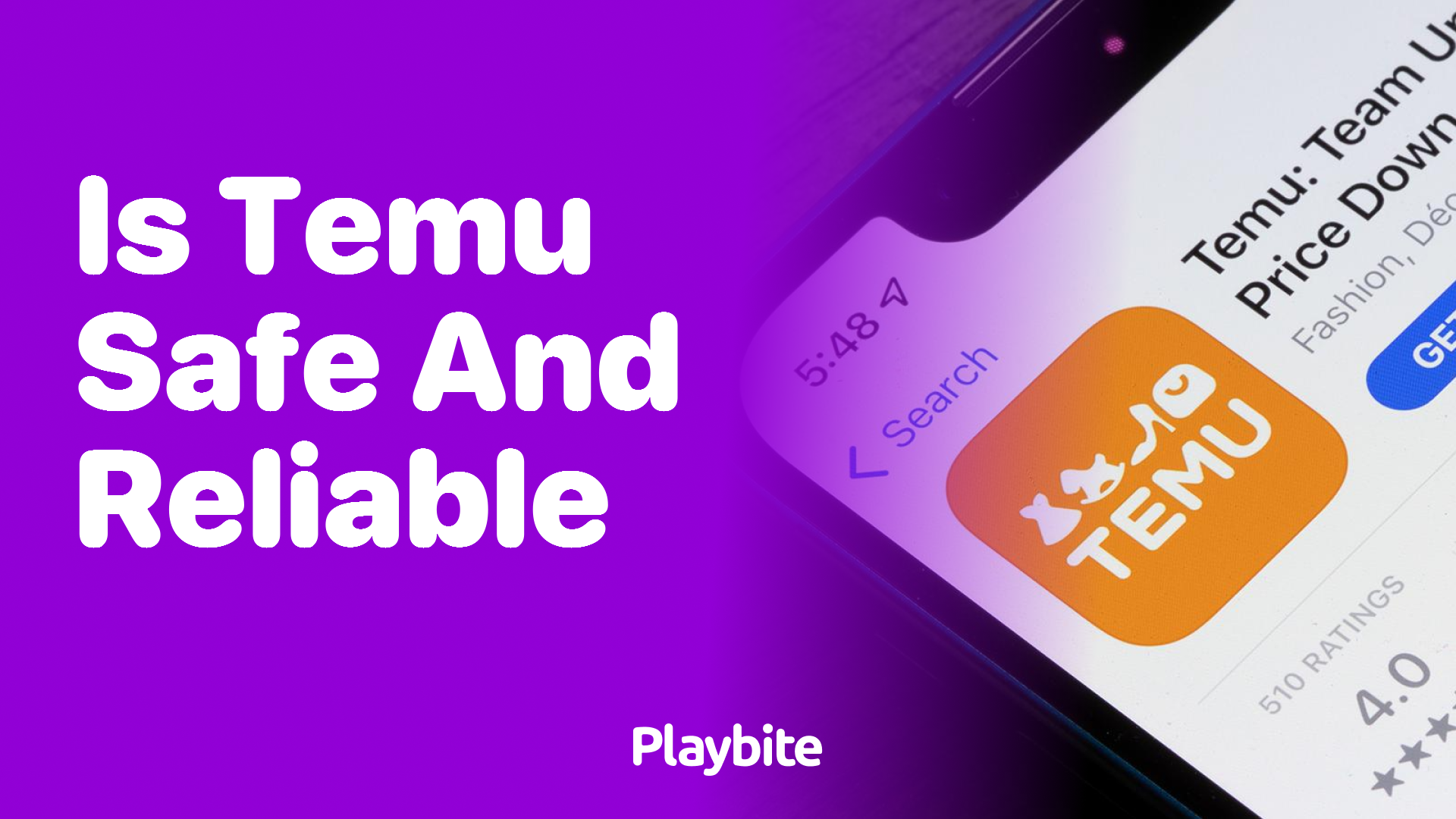 Is Temu Safe and Reliable? Let's Find Out! - Playbite