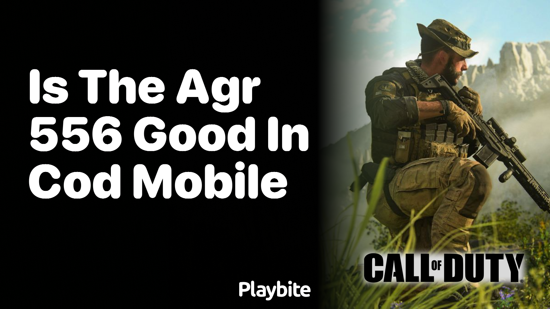 Is the AGR 556 Good in COD Mobile?