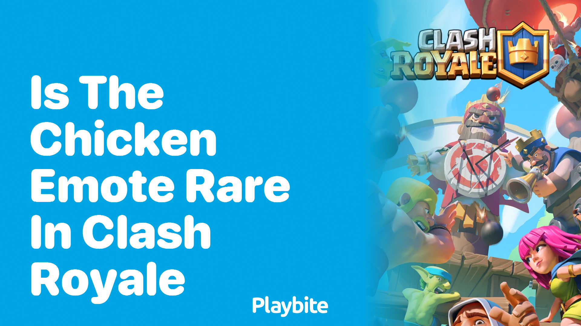 Is the Chicken Emote Rare in Clash Royale?