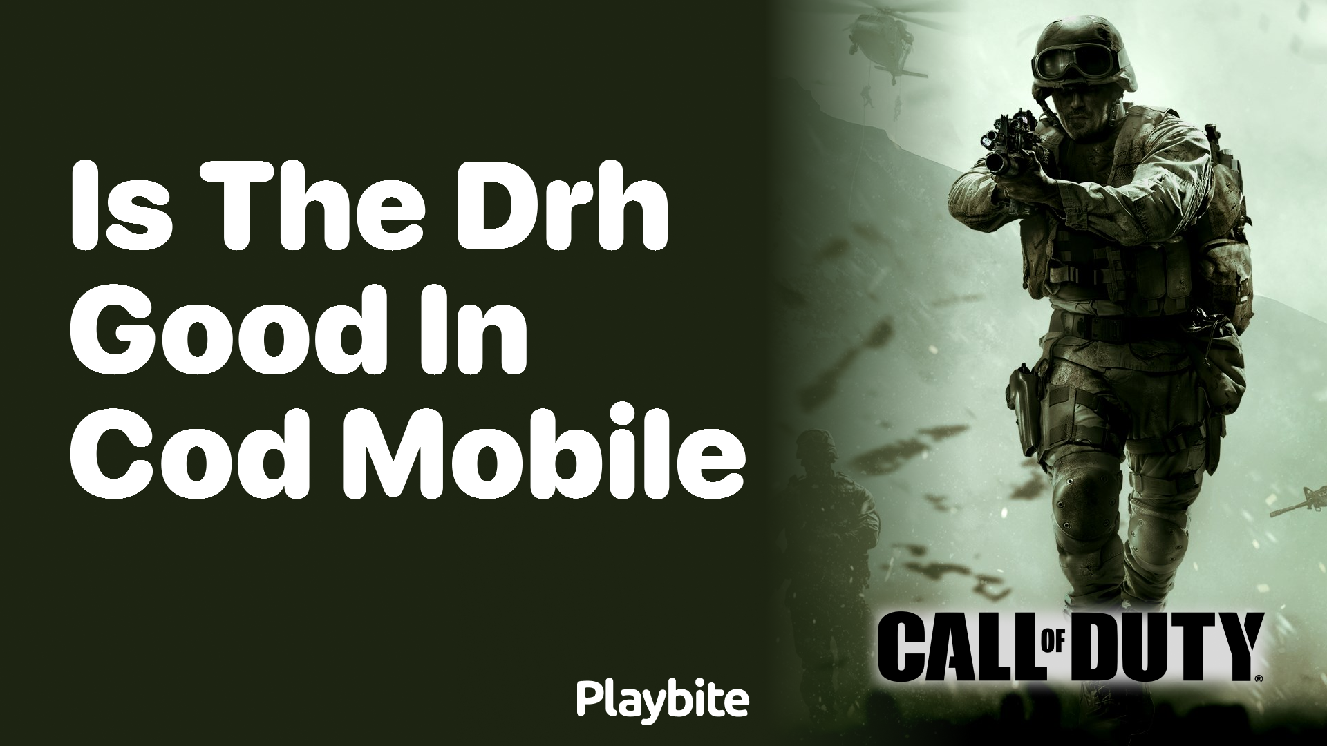 Is the DR-H Good in COD Mobile?