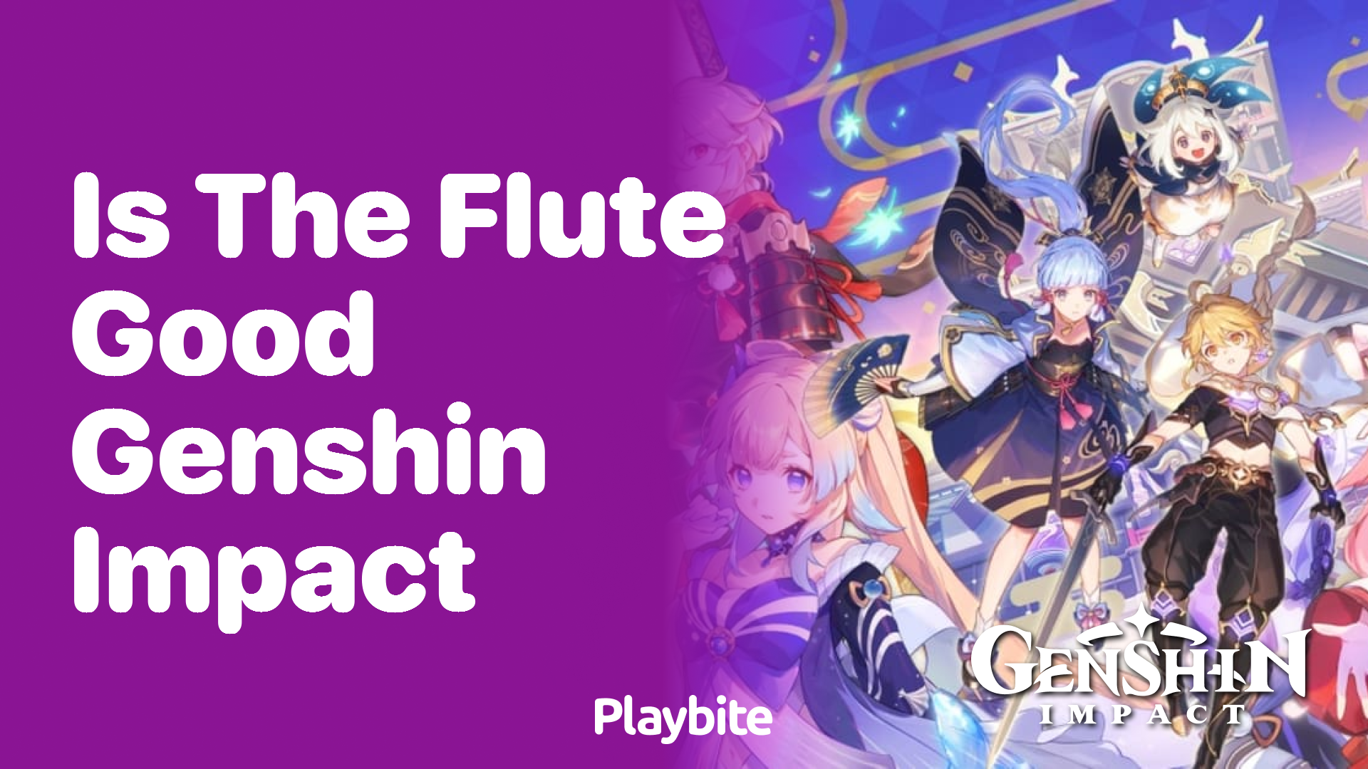 Is the Flute Good in Genshin Impact?