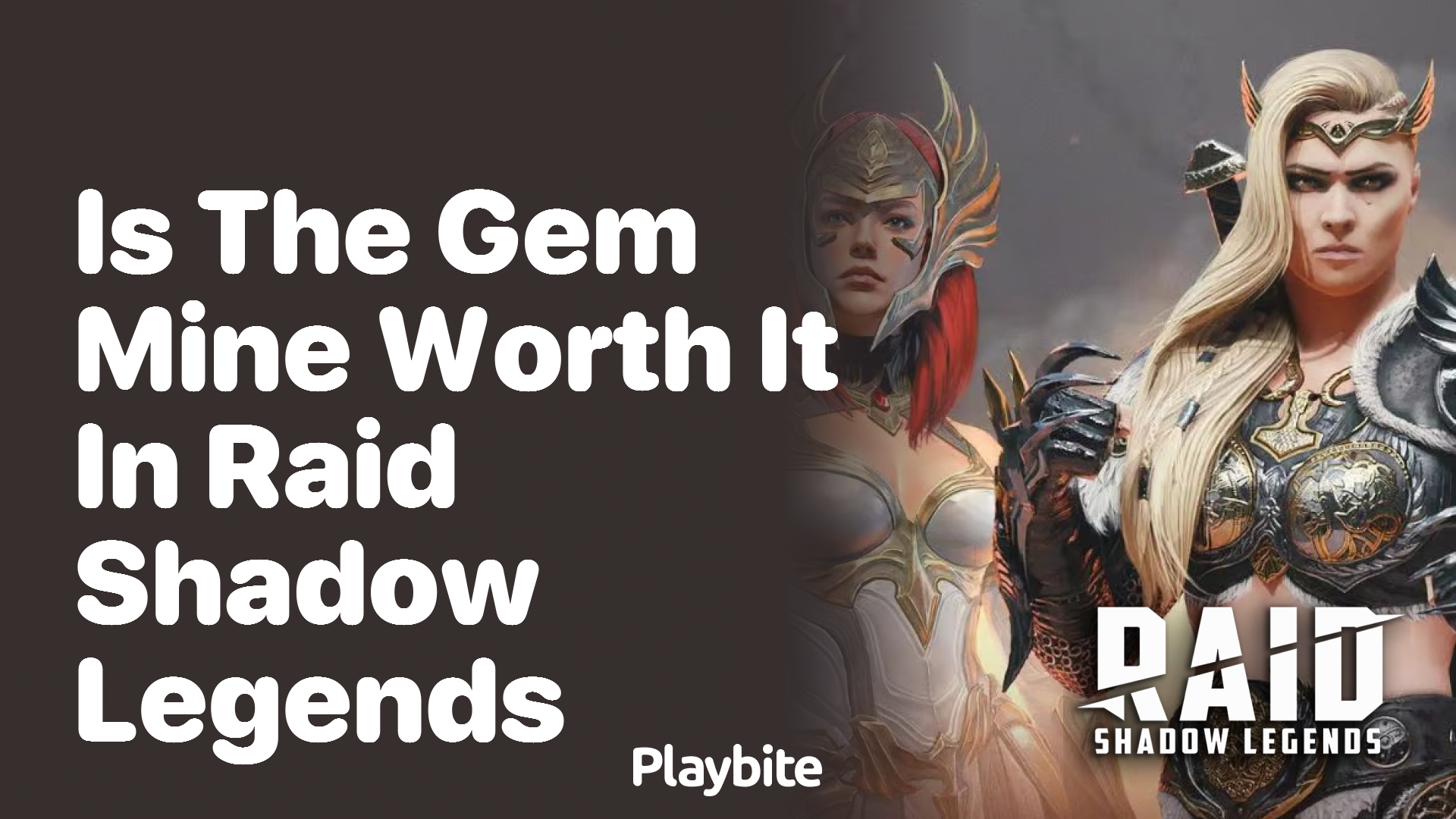 Is the Gem Mine Worth It in Raid Shadow Legends?