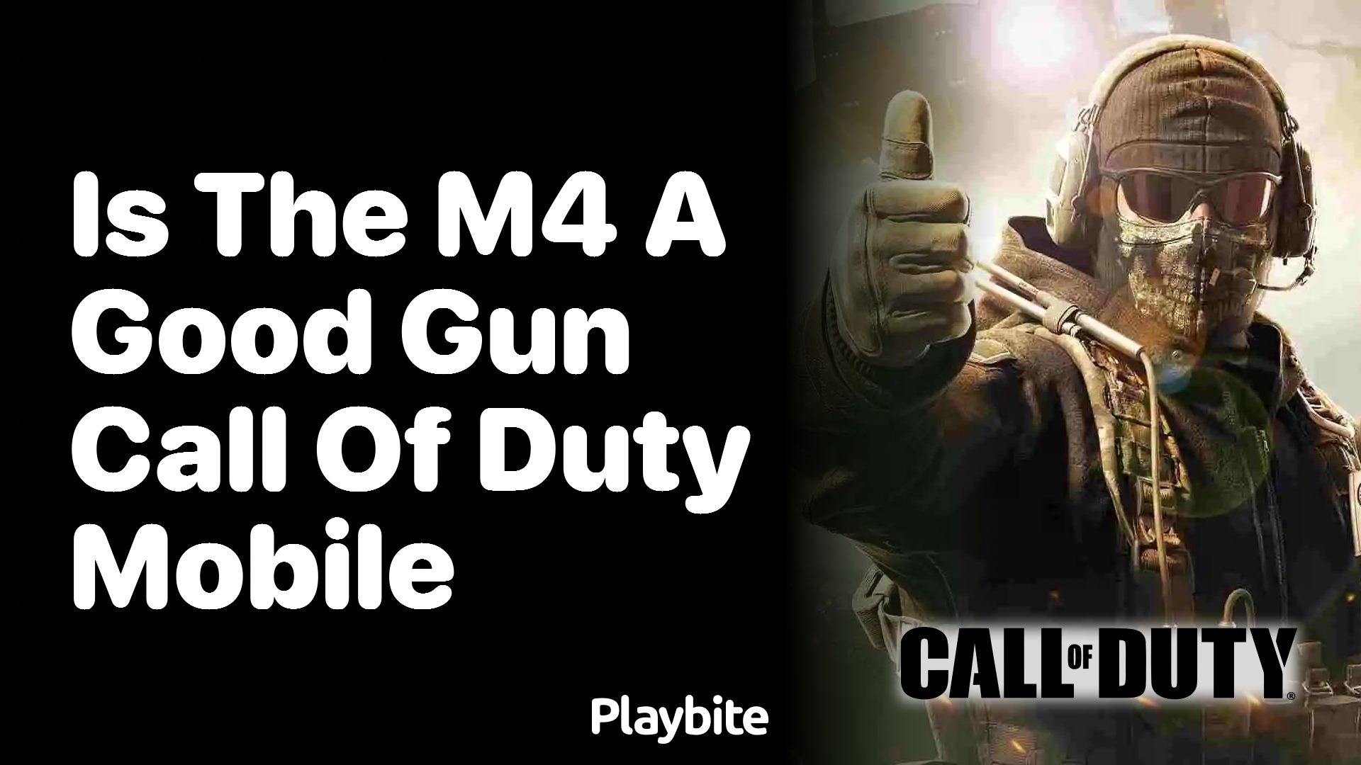 Is the M4 a Good Gun in Call of Duty Mobile?