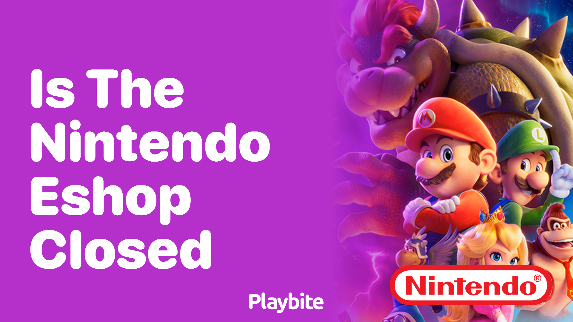 Is the Nintendo eShop Closed Find Out Here Playbite