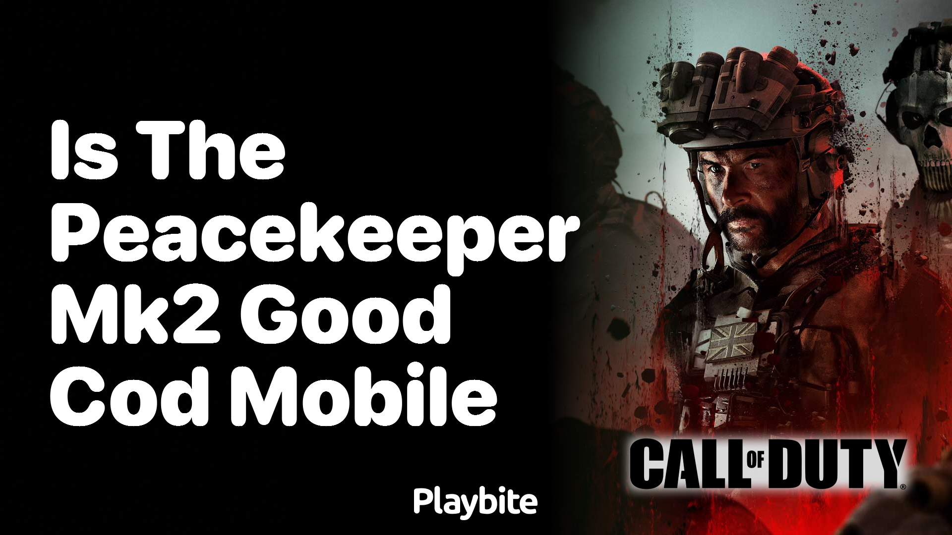 Is the Peacekeeper MK2 Good in COD Mobile?