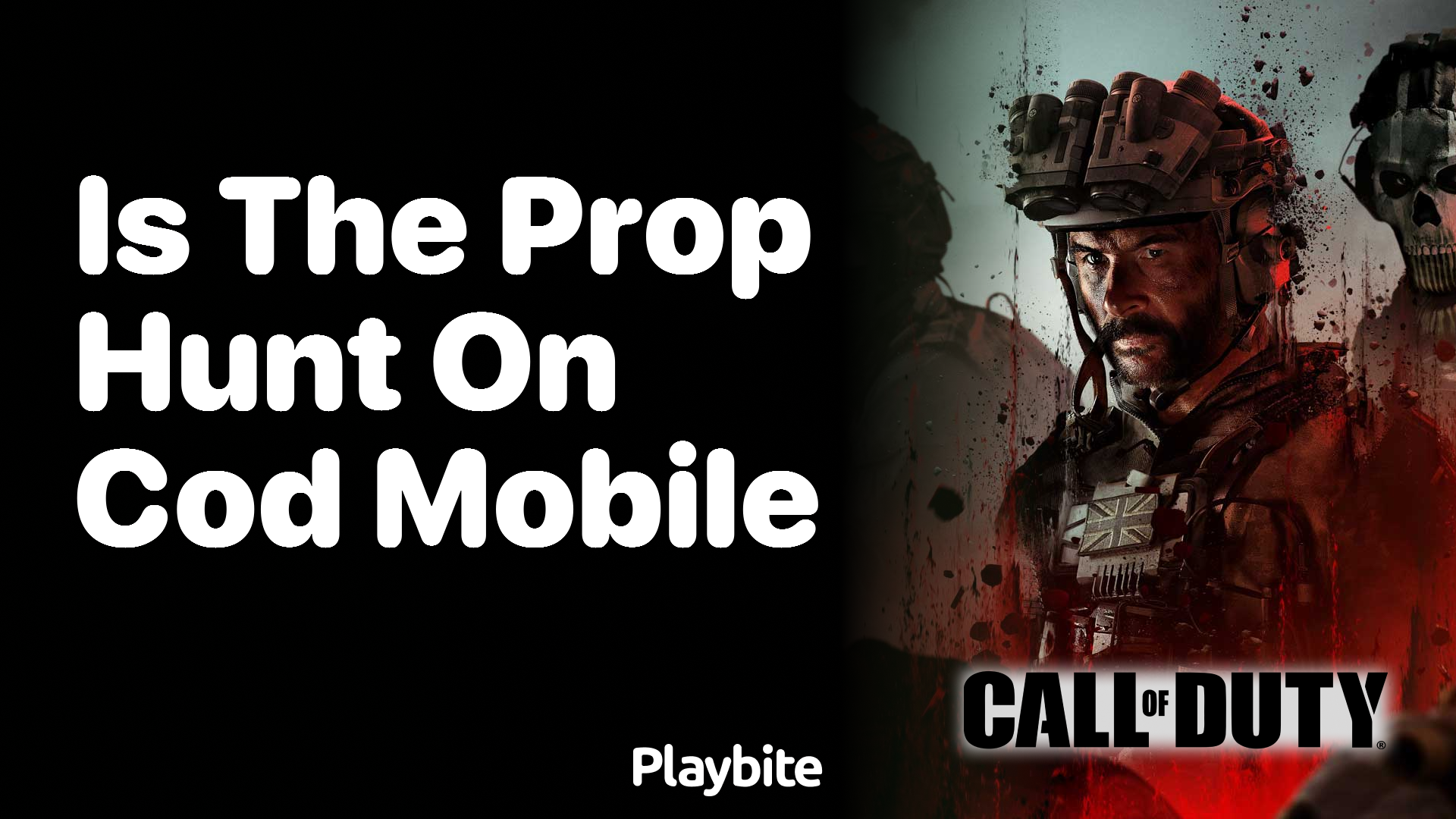 Is Prop Hunt Available on COD Mobile?