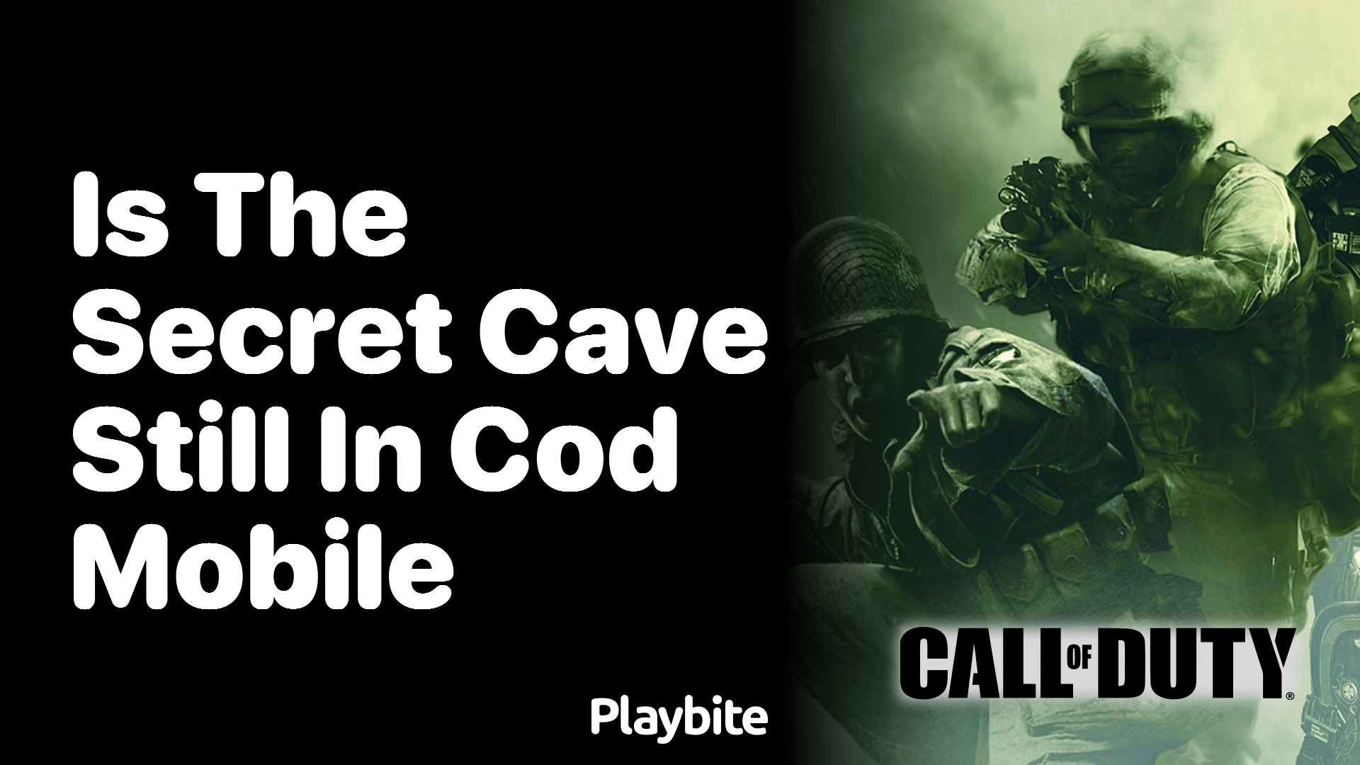 Is the Secret Cave Still in COD Mobile?