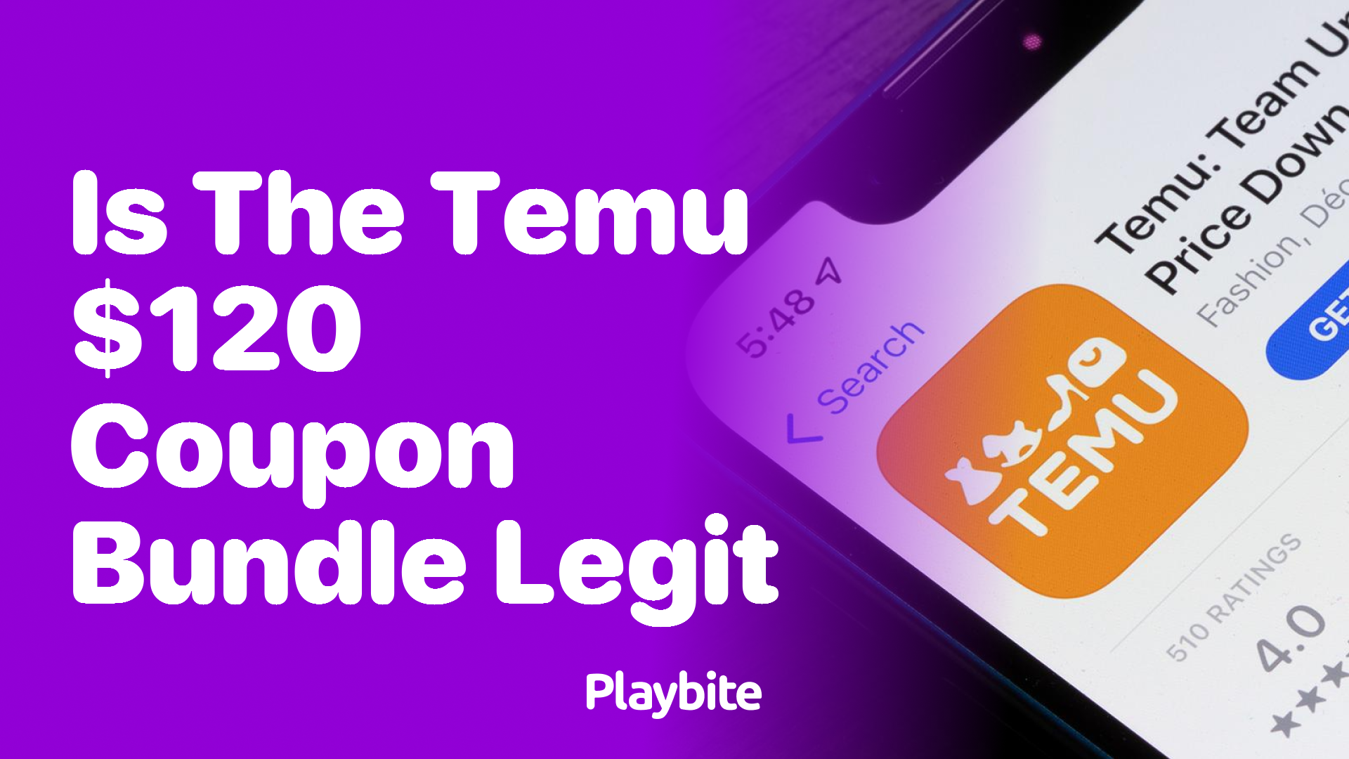 Is the Temu $120 Coupon Bundle Legit?