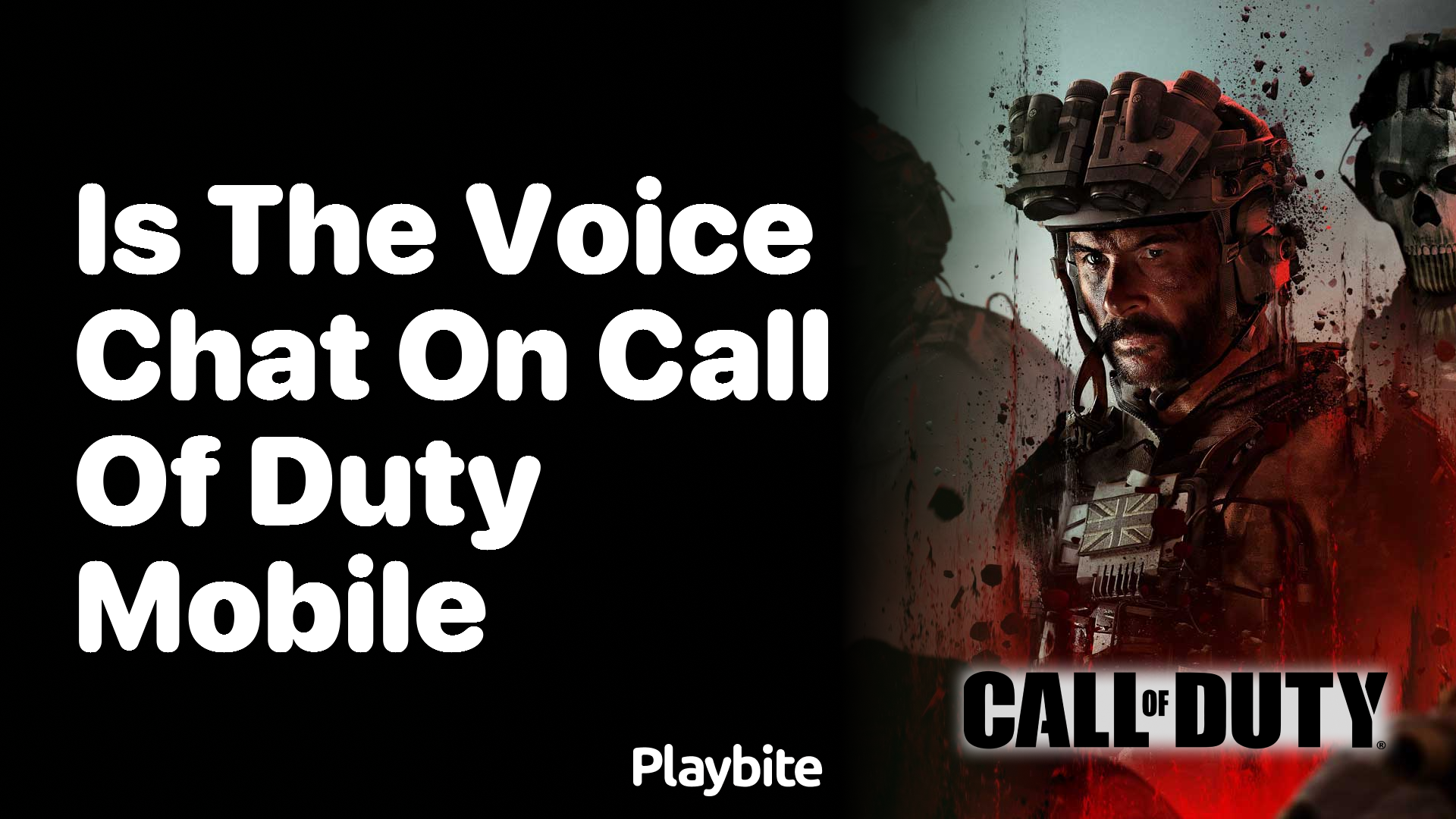 Is There Voice Chat in Call of Duty Mobile?