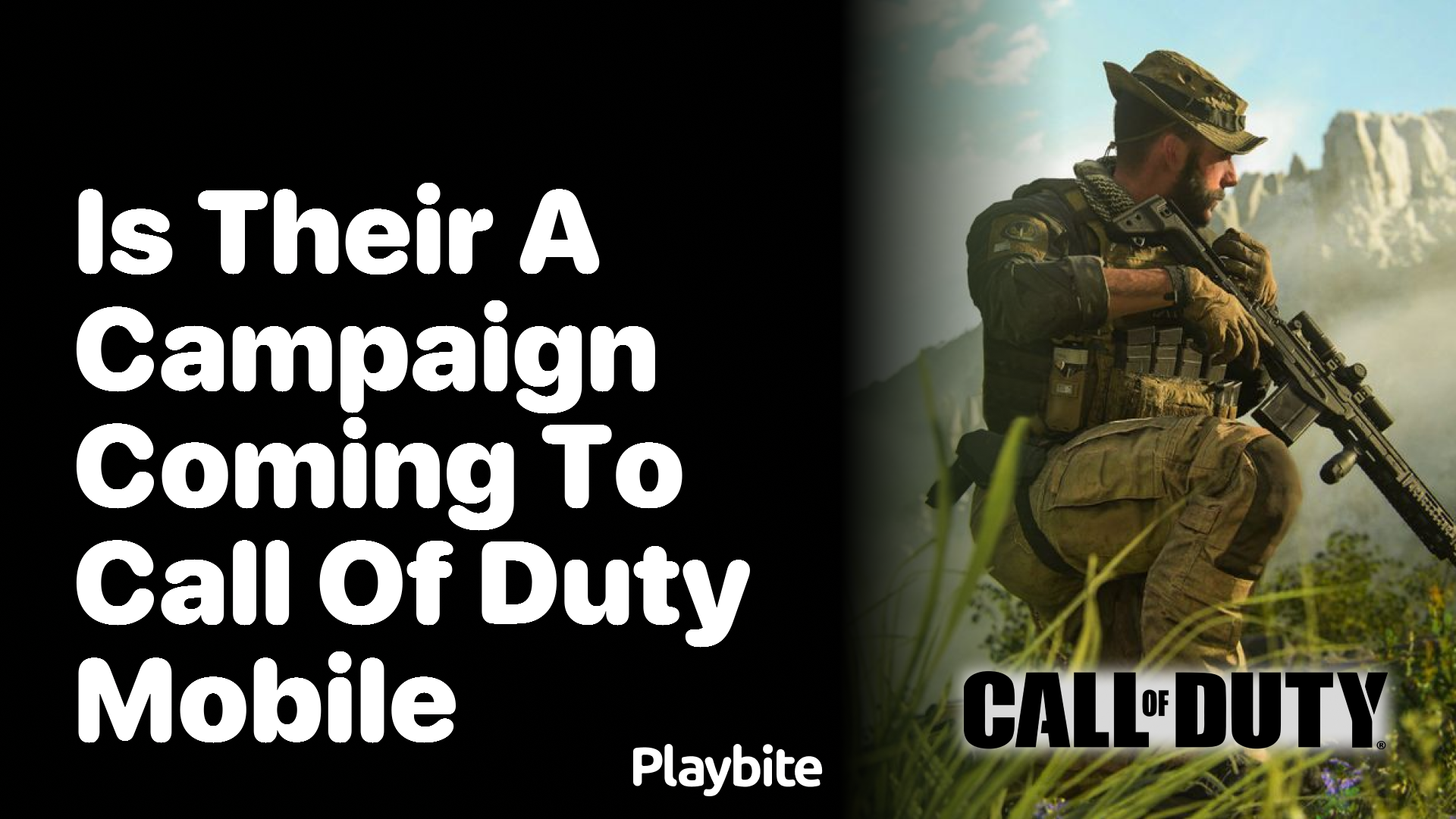 Is There a Campaign Coming to Call of Duty Mobile?