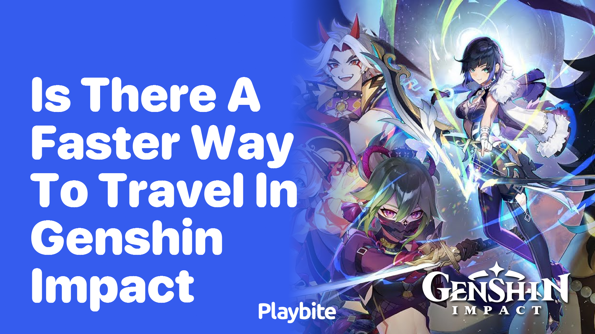 Is There a Faster Way to Travel in Genshin Impact?