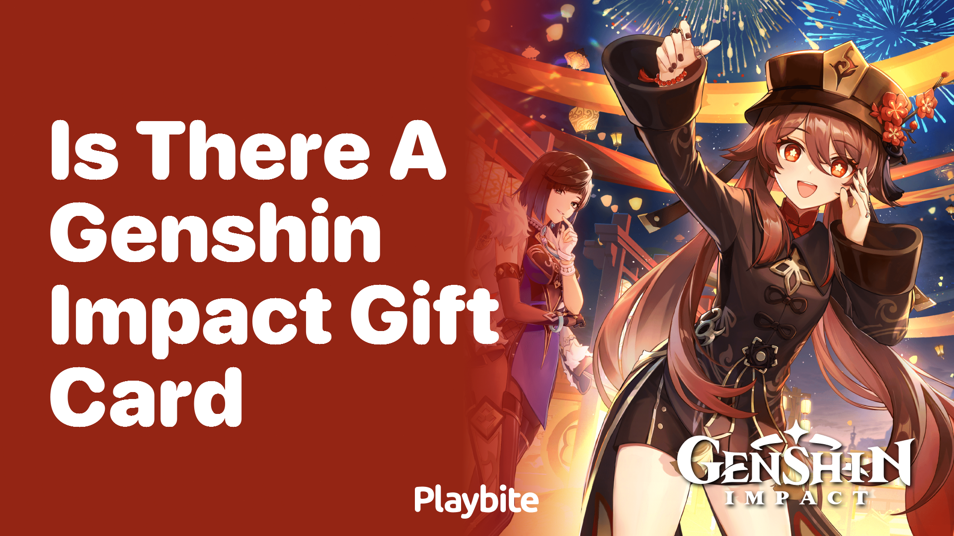 Is There a Genshin Impact Gift Card?