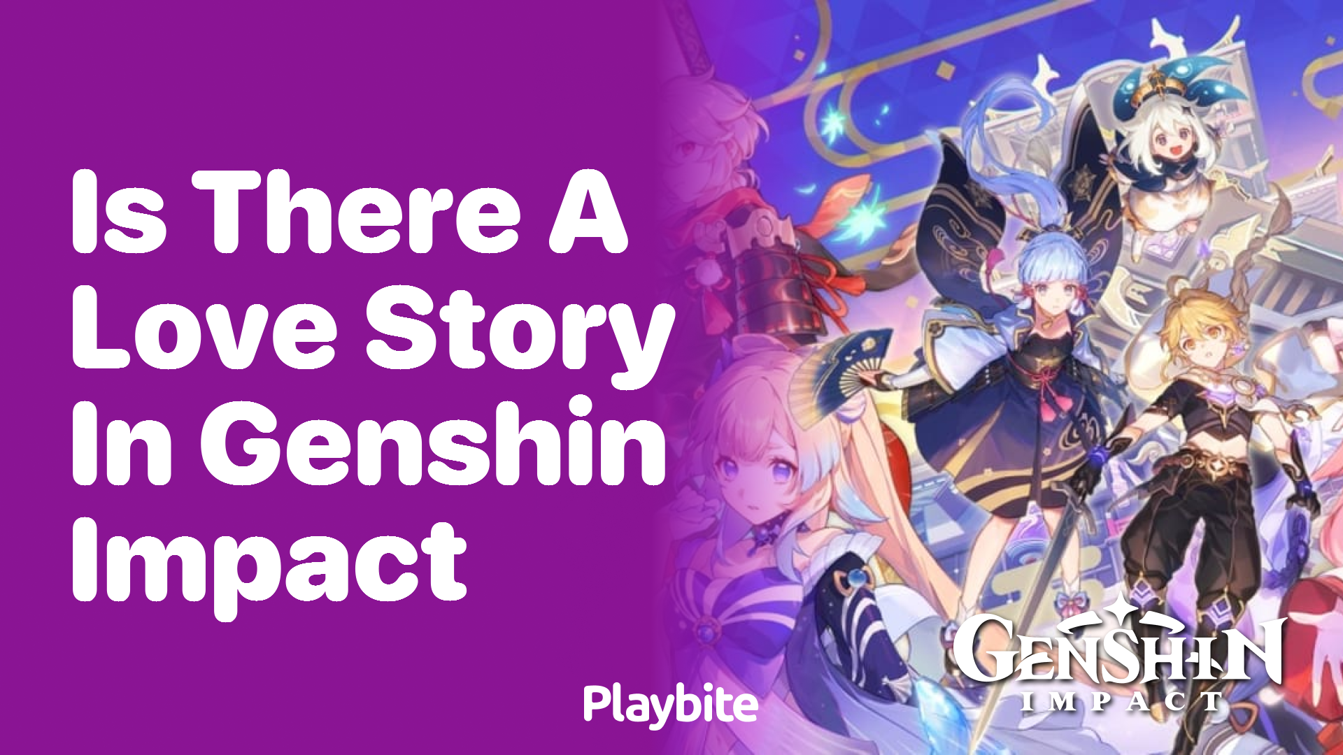 Is There a Love Story in Genshin Impact?