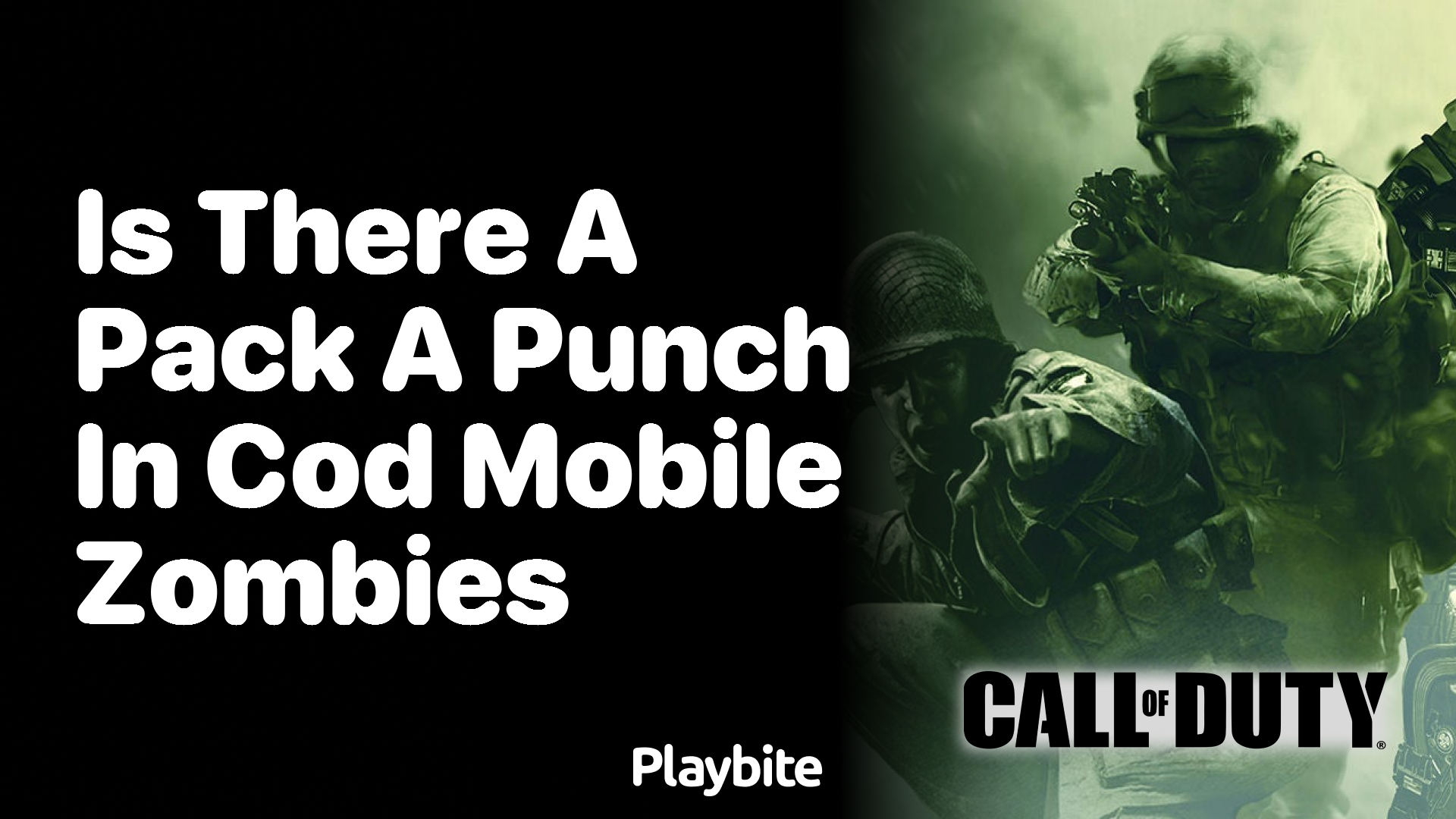 Is There a Pack-a-Punch in CoD Mobile Zombies?