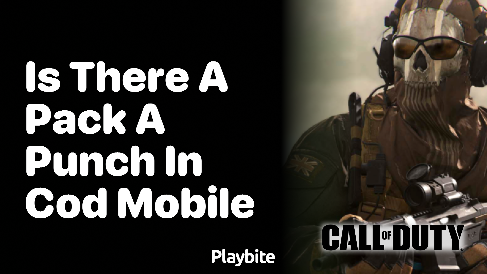 Is There a Pack-a-Punch in COD Mobile?