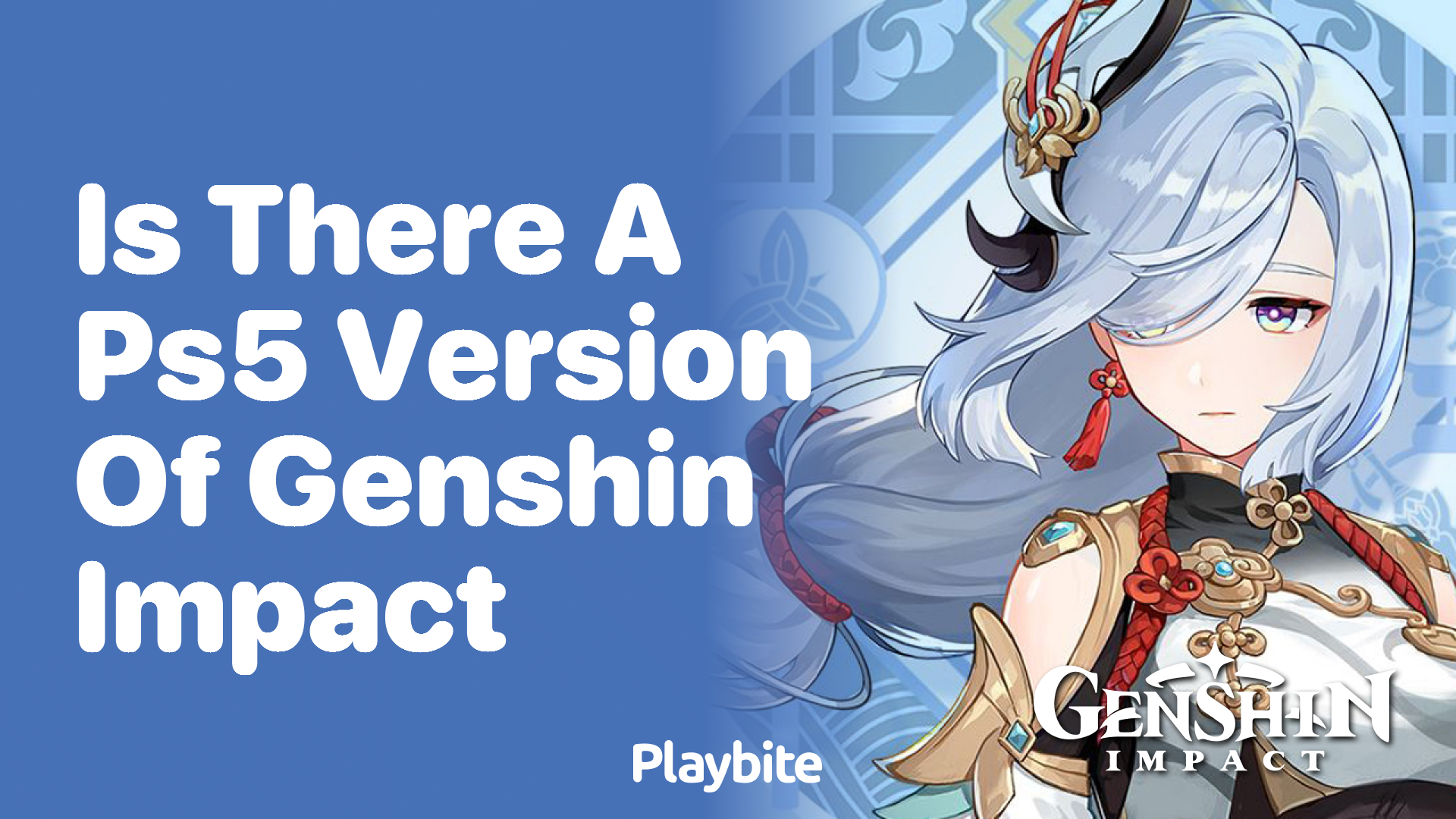 Is There a PS5 Version of Genshin Impact?