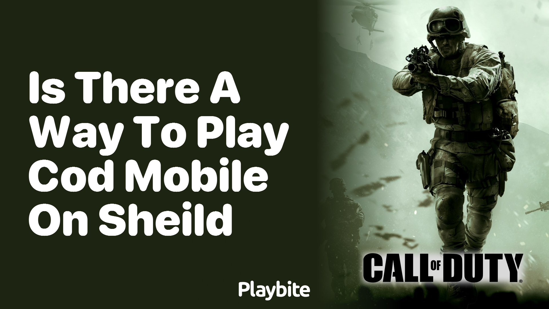 Is There a Way to Play COD Mobile on Shield?